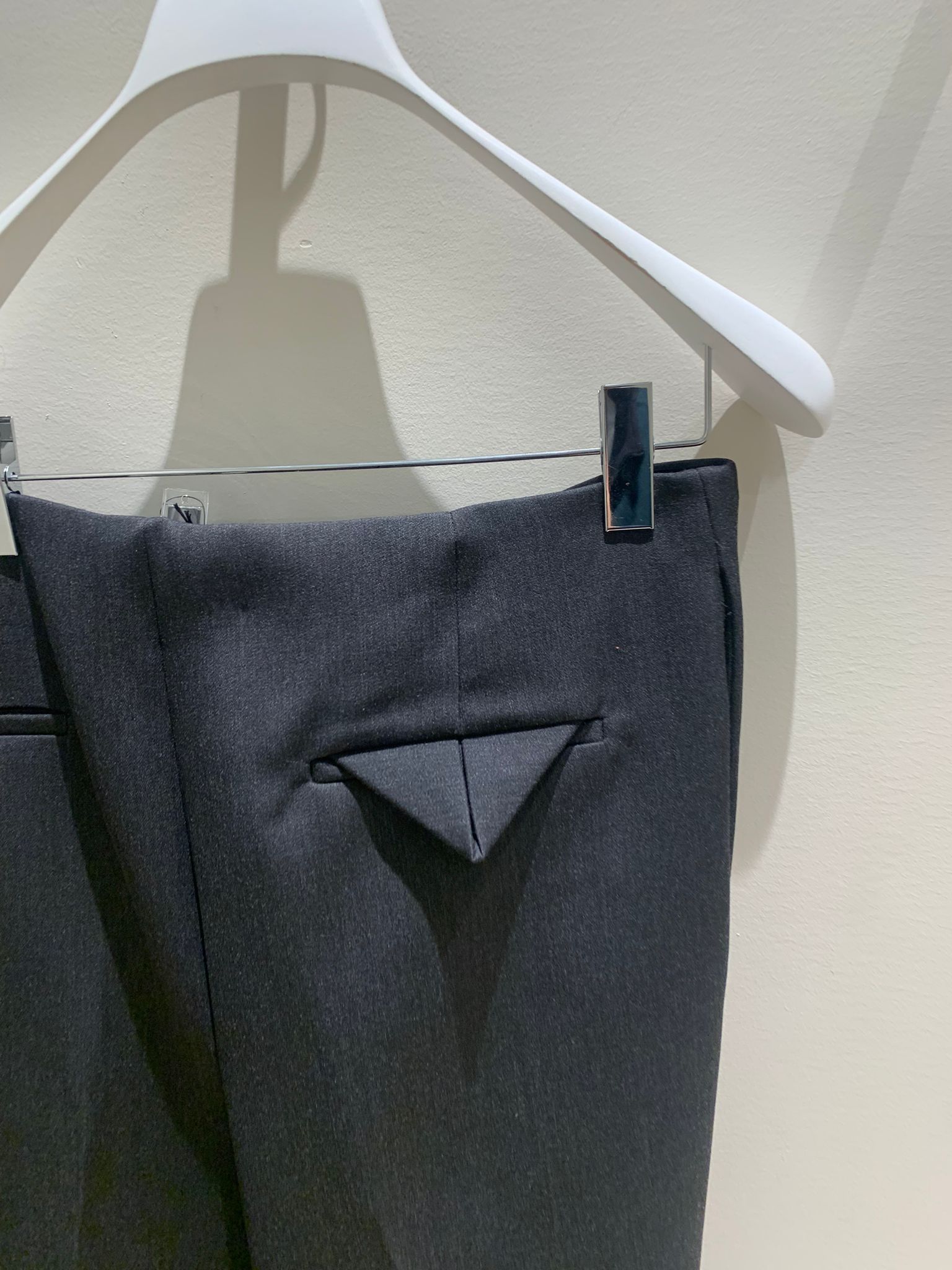 Bottega Veneta Double Compact Wool Pants in Charcoal Size US 32 / EU 48 - 12 Thumbnail