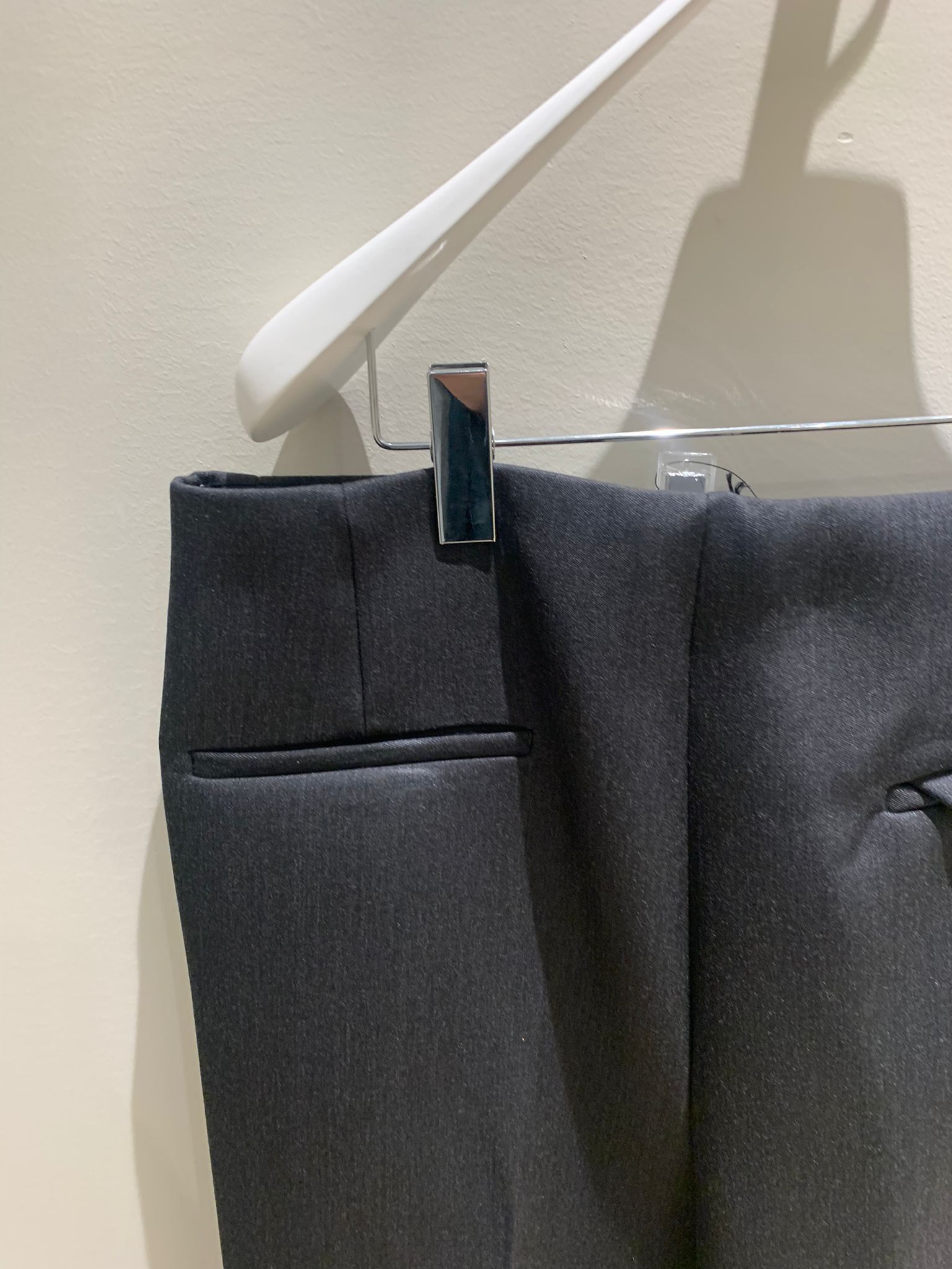 Bottega Veneta Double Compact Wool Pants in Charcoal Size US 32 / EU 48 - 11 Thumbnail