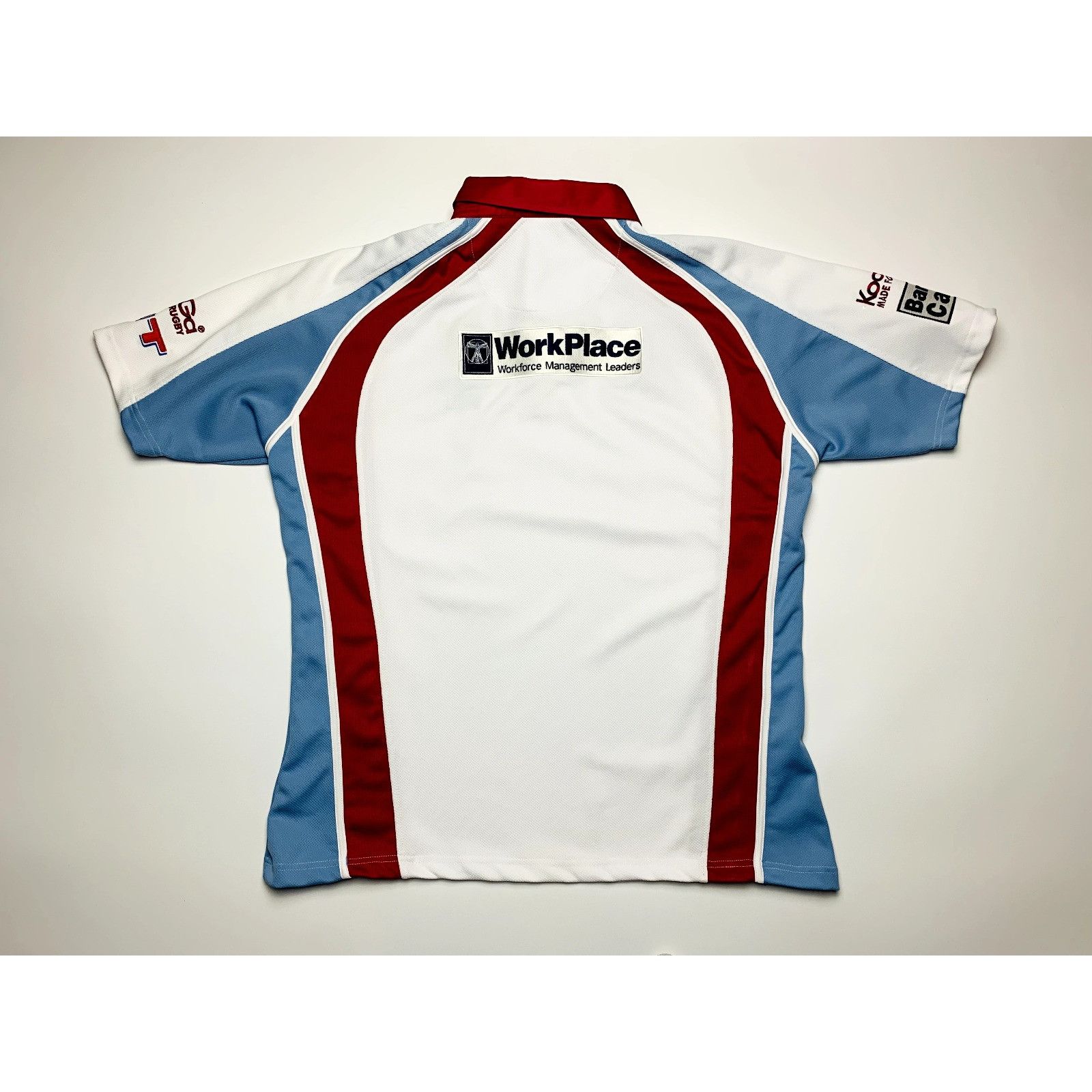 Vintage Harlequins RL Kooga White Rugby Shirt Size Large Sports Cafe Size US L / EU 52-54 / 3 - 13 Thumbnail