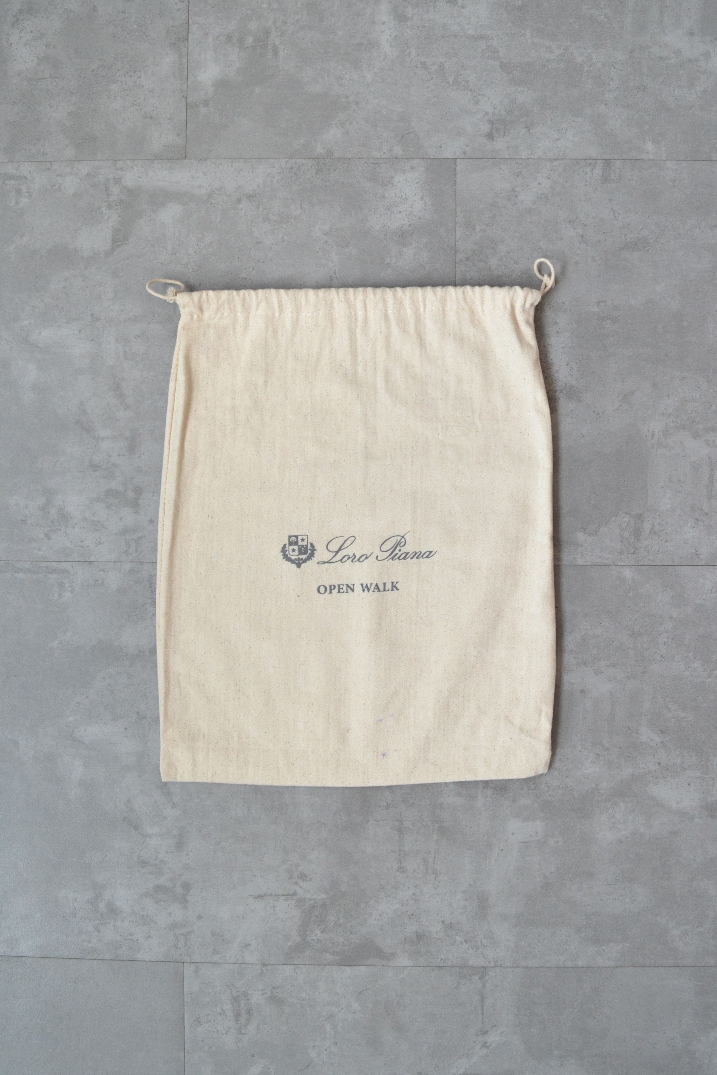 Loro Piana Loro Piana Dust Bag Logo Drawstring Beige Size ONE SIZE - 2 Thumbnail