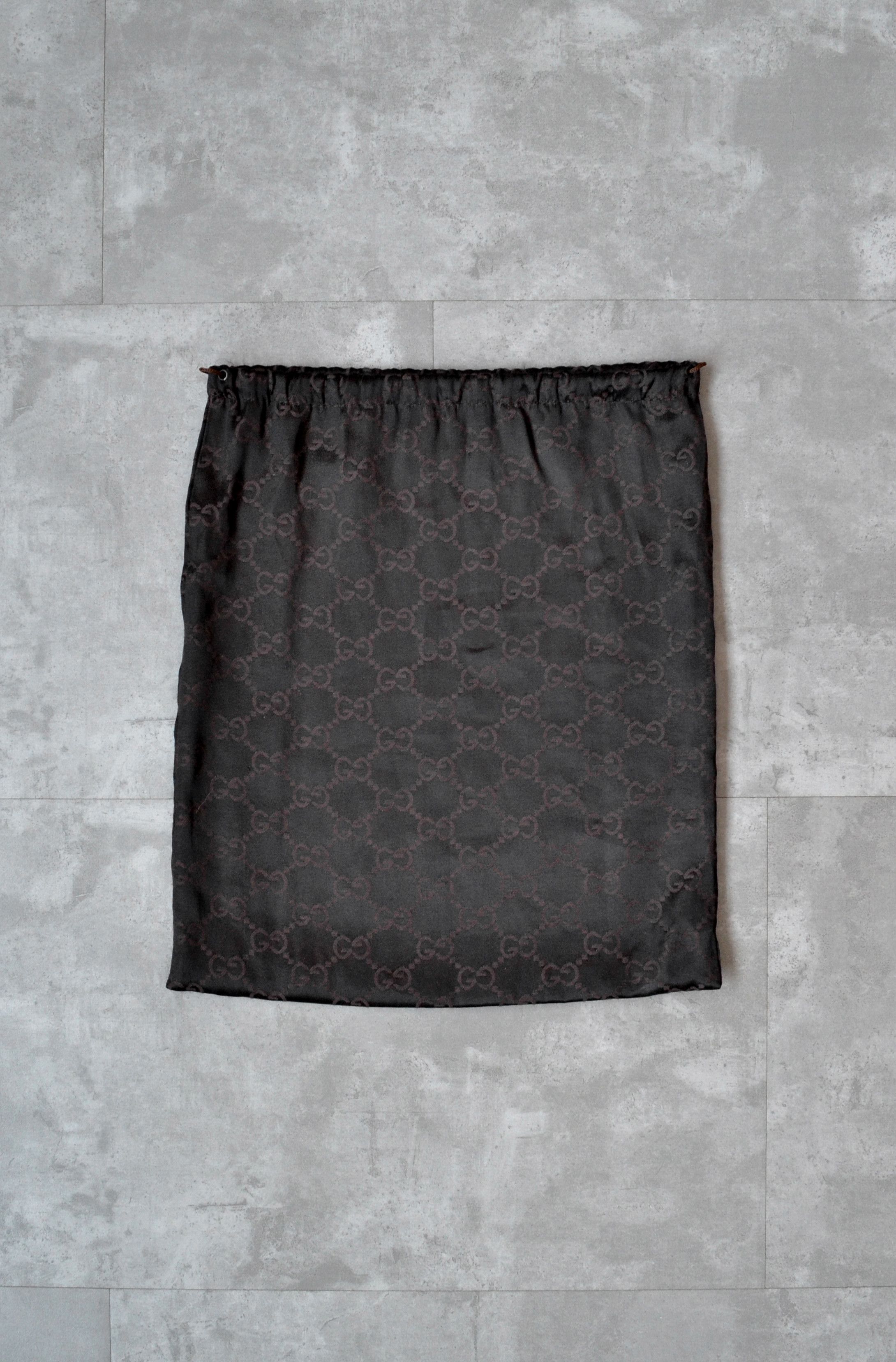 Gucci GUCCI Dust Bag Monogram GG Drawstring Brown Size ONE SIZE - 2 Thumbnail