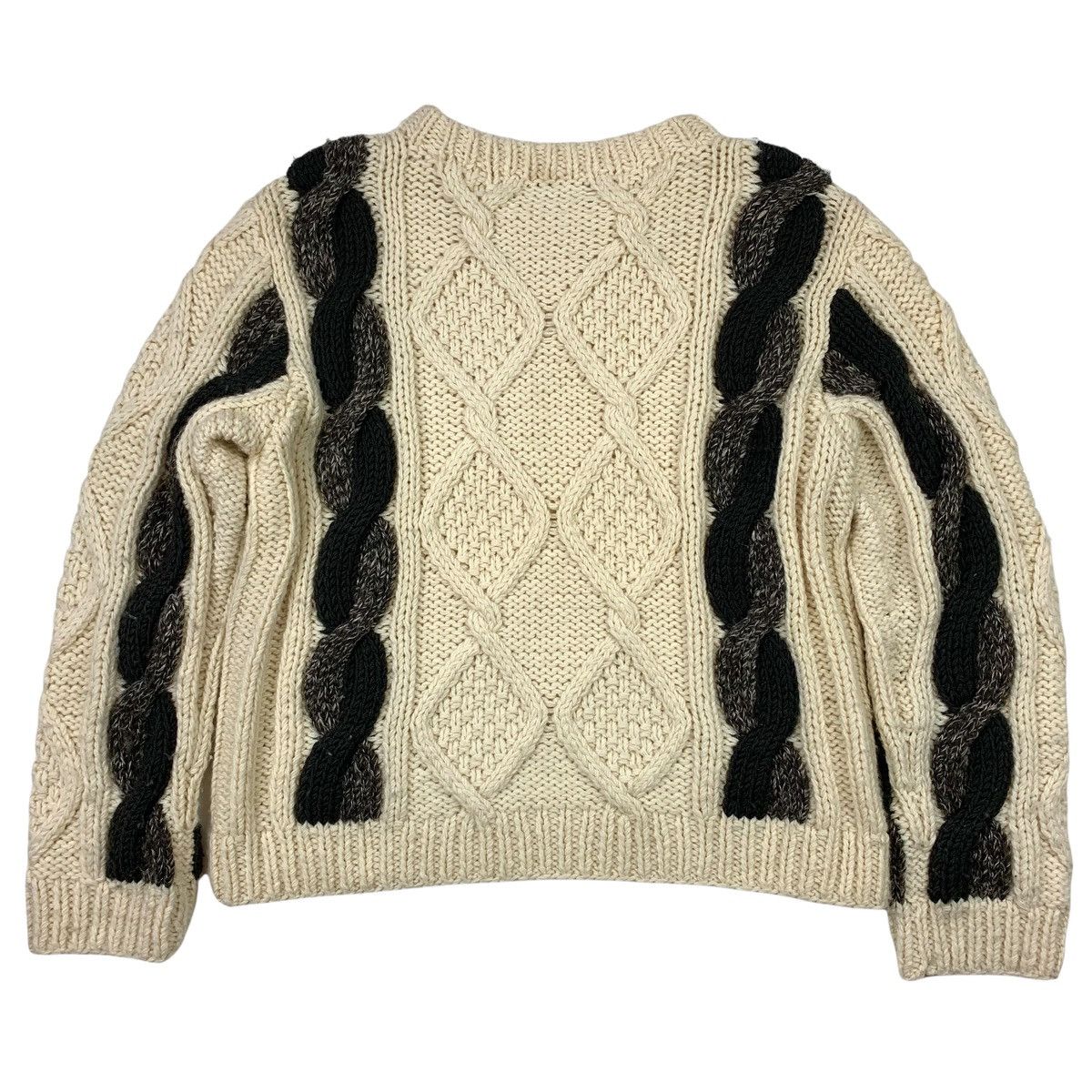 PHENOMENON Phenomenon 11AW Wool Sweater in Cream Size US M / EU 48-50 / 2 - 3 Thumbnail