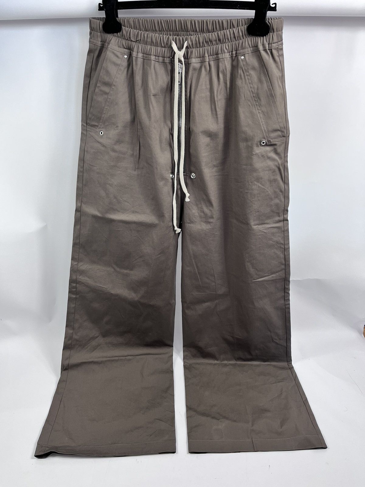Rick Owens Rick Owens Storbe Super Wide Brown Trousers Size US 32 / EU 48 - 1 Thumbnail