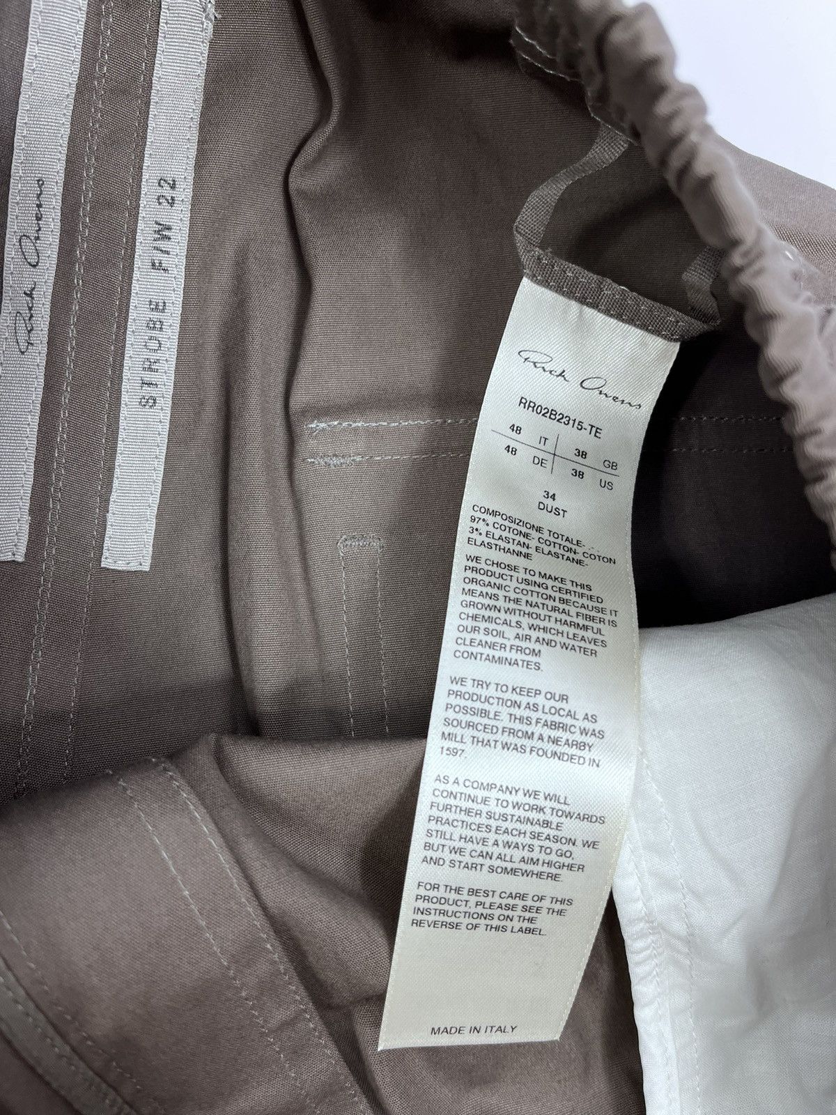 Rick Owens Rick Owens Storbe Super Wide Brown Trousers Size US 32 / EU 48 - 10 Thumbnail