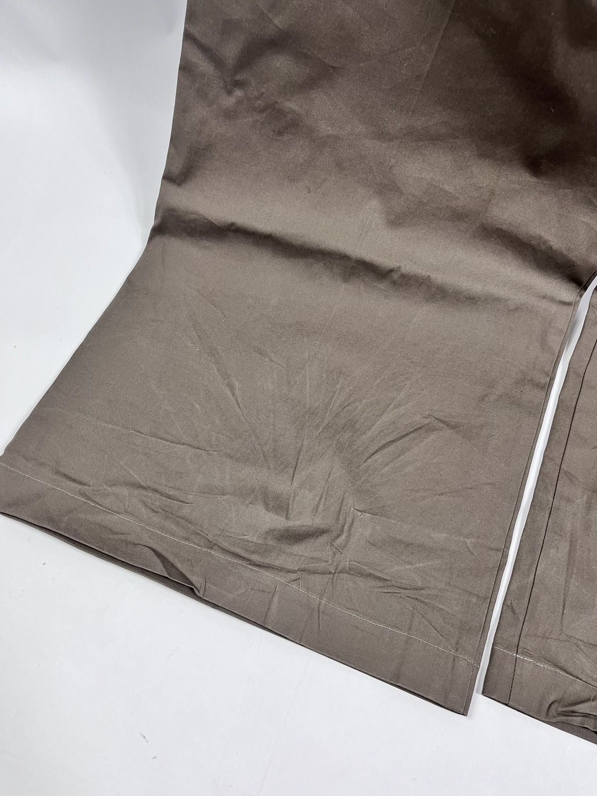 Rick Owens Rick Owens Storbe Super Wide Brown Trousers Size US 32 / EU 48 - 8 Thumbnail