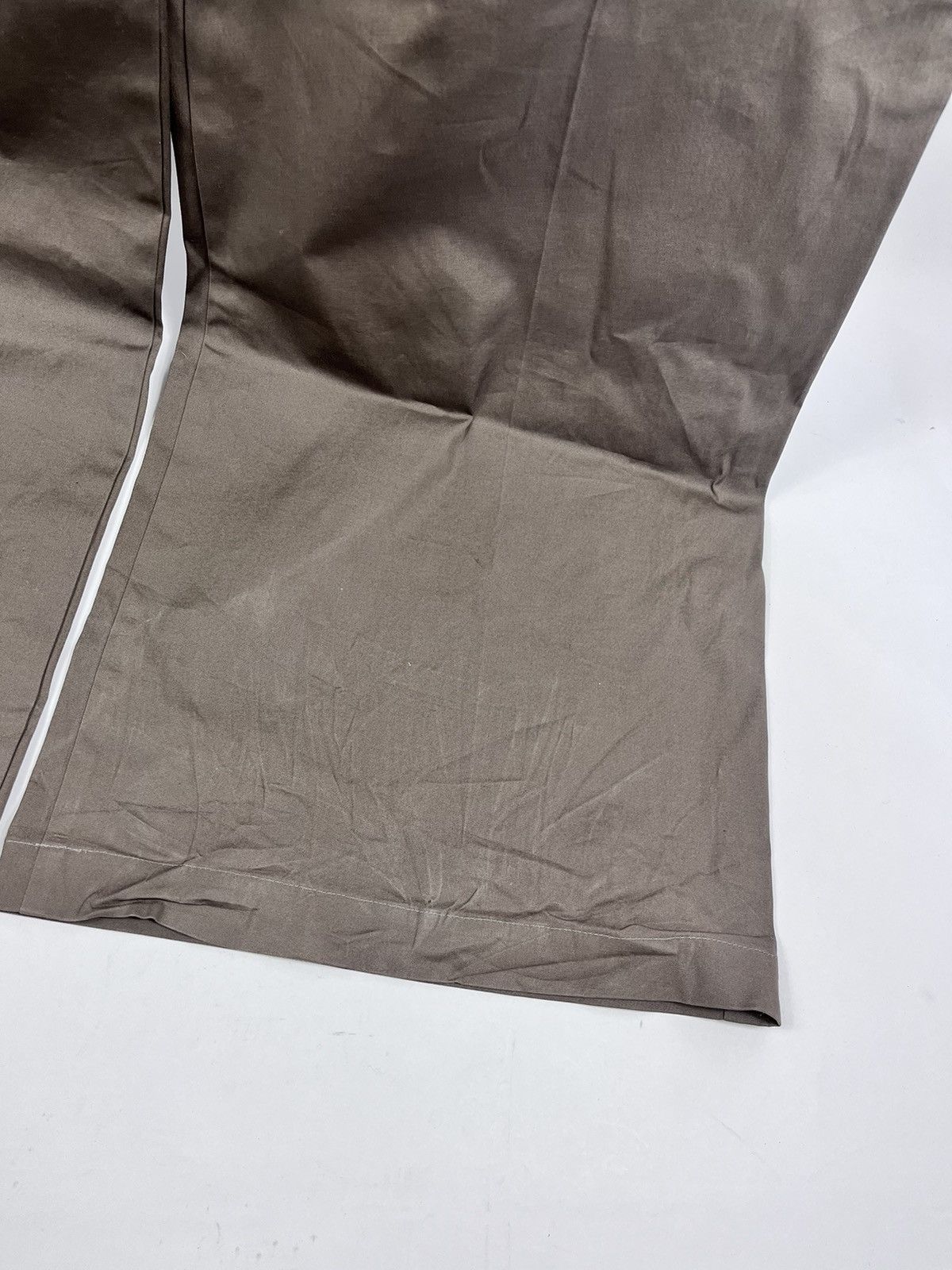 Rick Owens Rick Owens Storbe Super Wide Brown Trousers Size US 32 / EU 48 - 7 Thumbnail