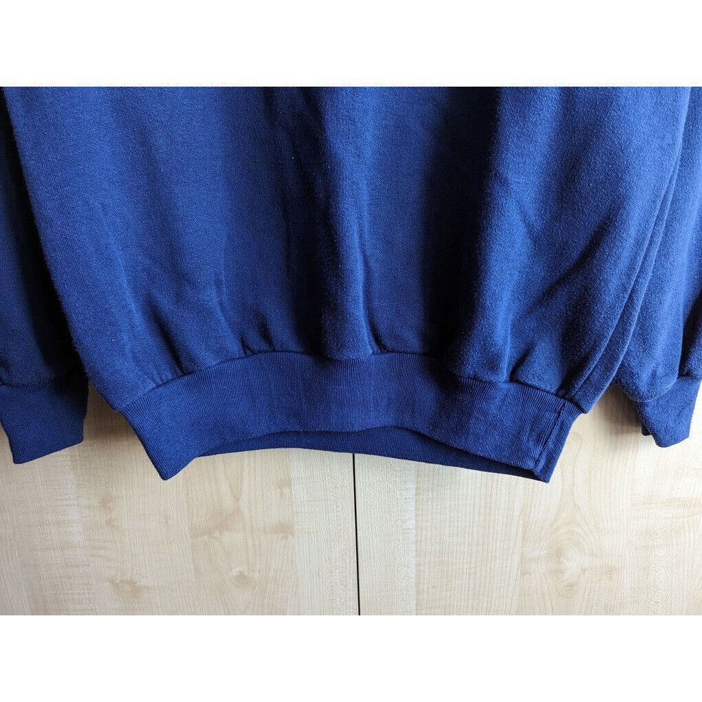 Vintage Vintage Jaguar Motors Logo Blue Sweatshirt Size L Made In UK Size US L / EU 52-54 / 3 - 7 Thumbnail