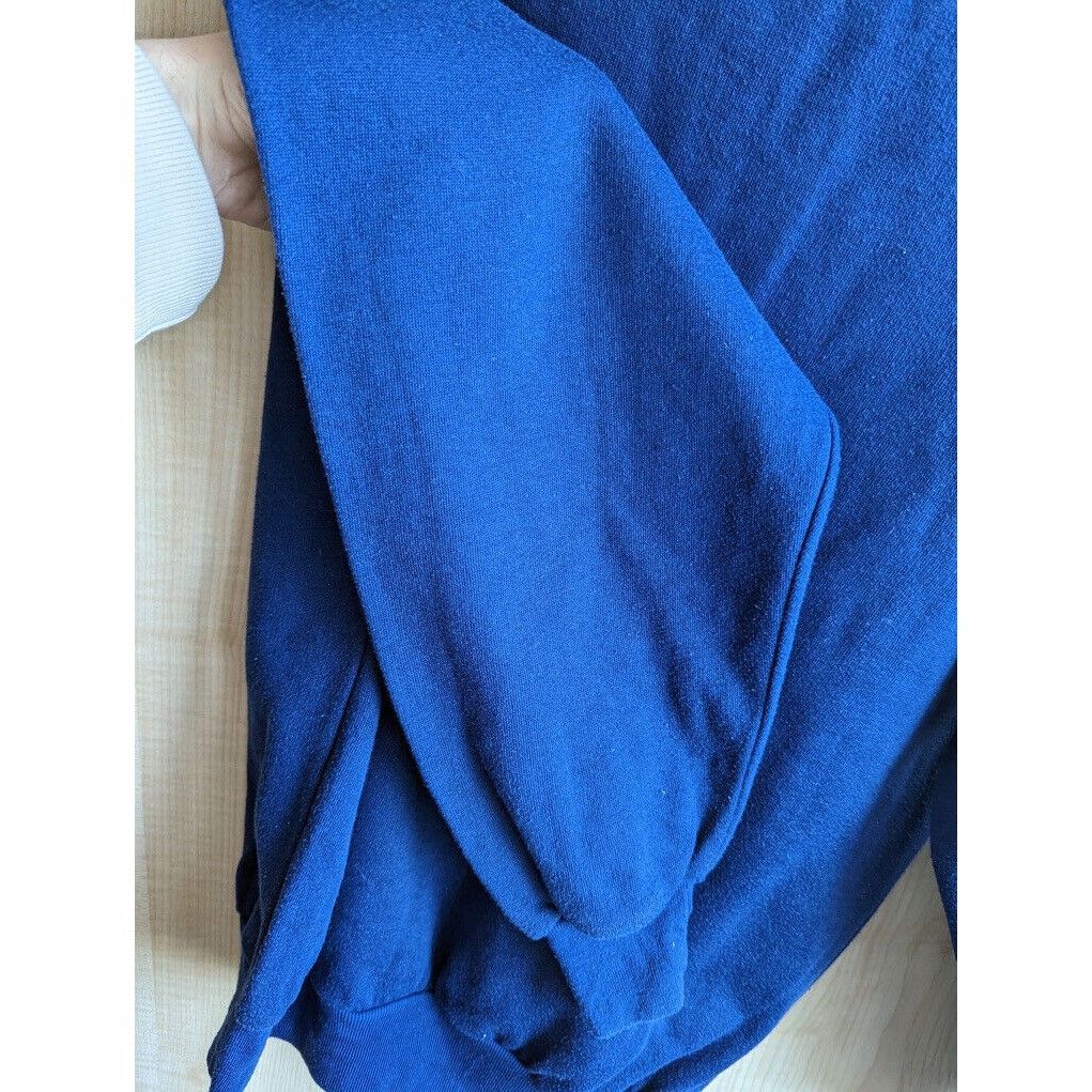 Vintage Vintage Jaguar Motors Logo Blue Sweatshirt Size L Made In UK Size US L / EU 52-54 / 3 - 11 Thumbnail