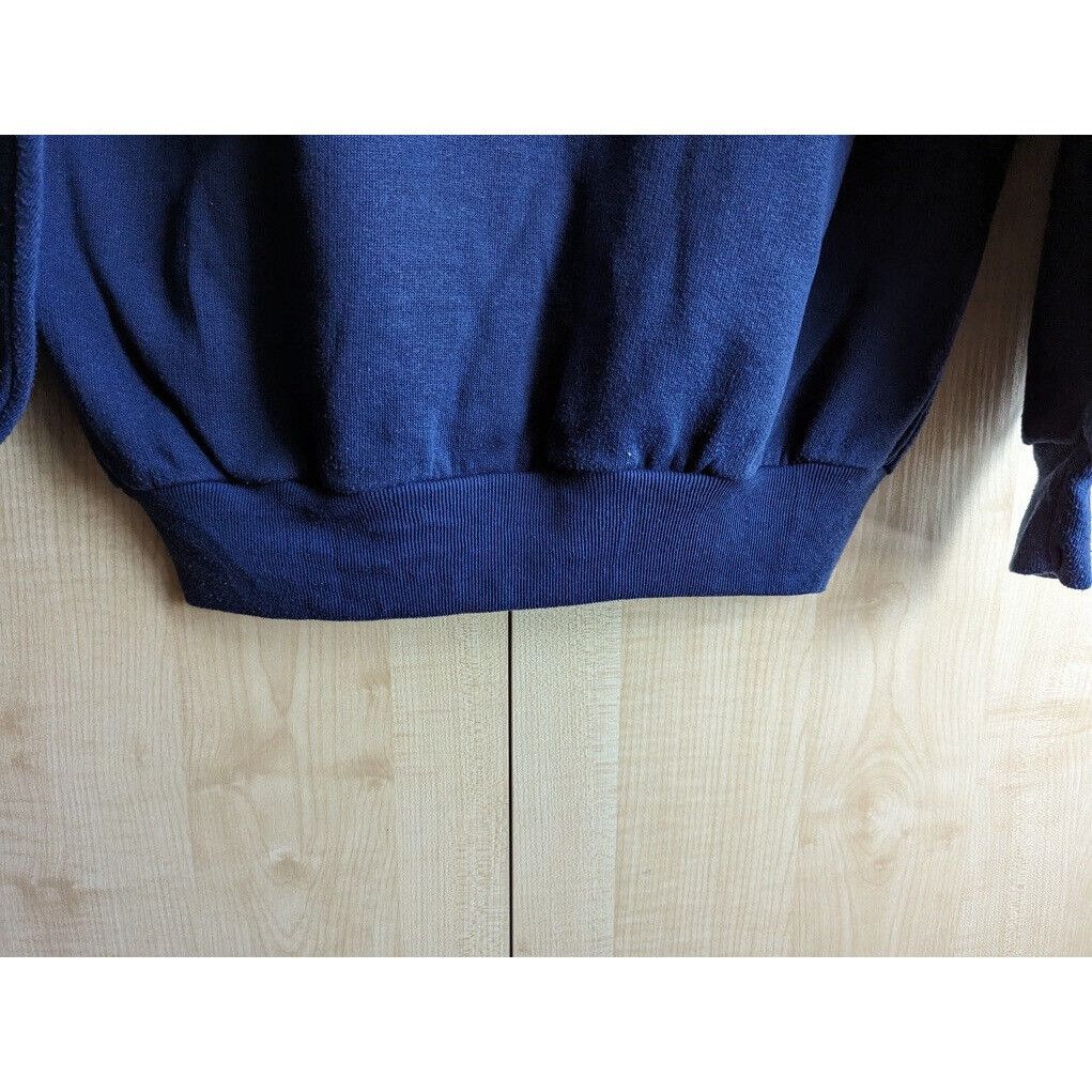 Vintage Vintage Jaguar Motors Logo Blue Sweatshirt Size L Made In UK Size US L / EU 52-54 / 3 - 14 Thumbnail