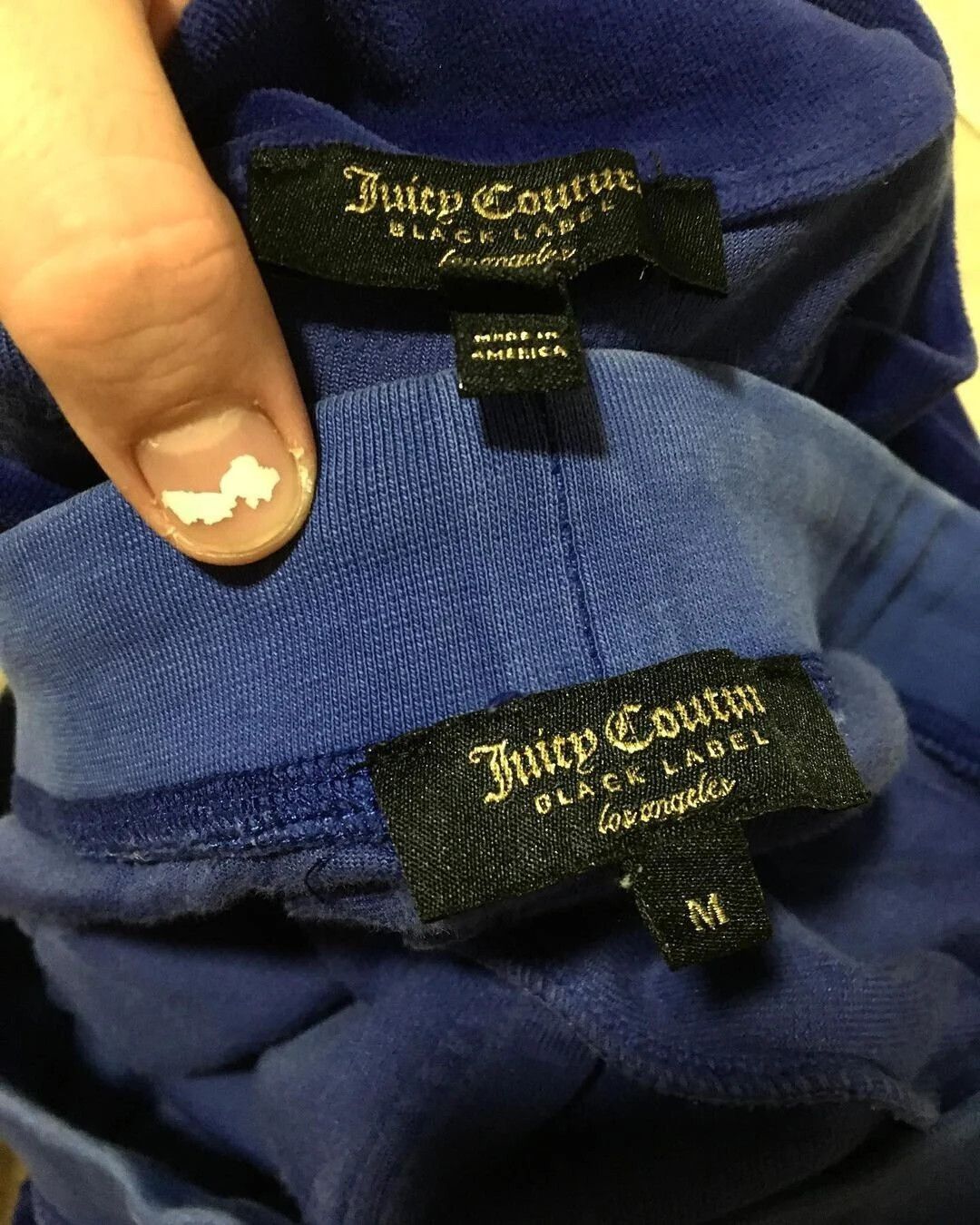 Juicy Couture Juicy Couture Black Label Velour bottoms Size 30" / US 8 / IT 44 - 2 Thumbnail