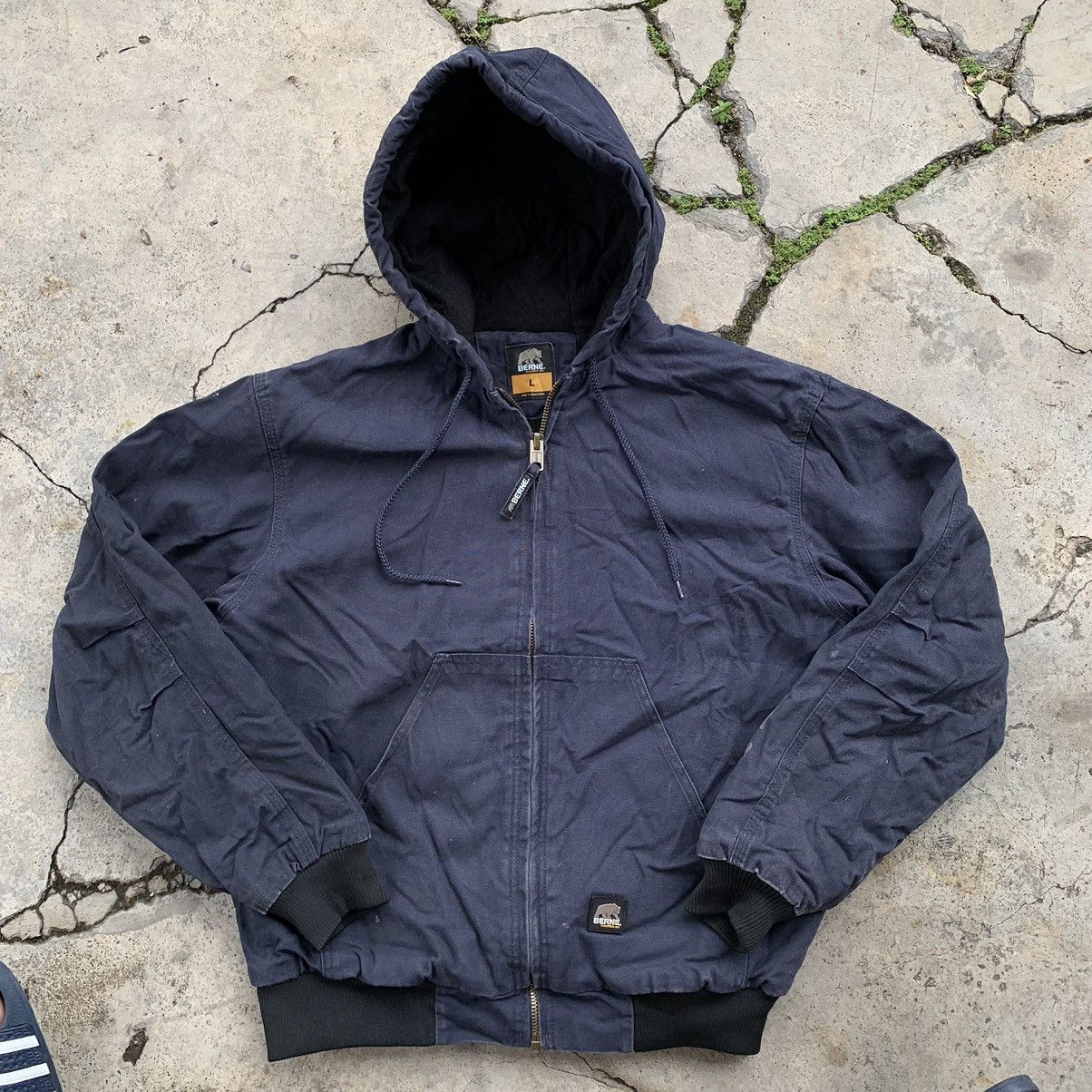 Other Berne workwear minor distressed style jacket Size US L / EU 52-54 / 3 - 6 Thumbnail