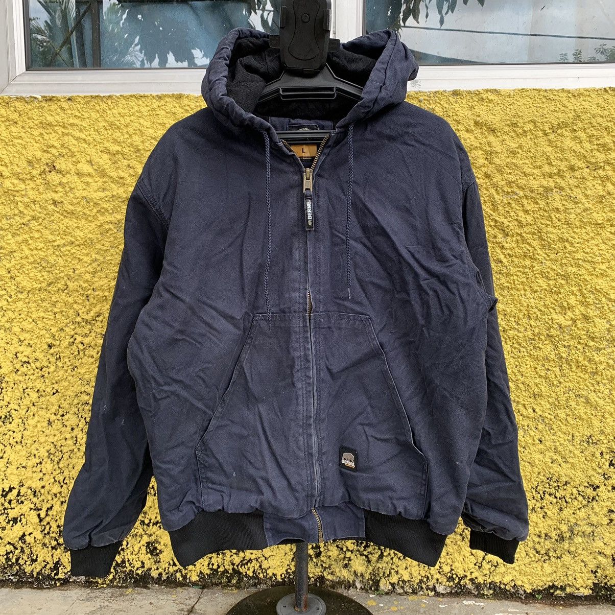 Other Berne workwear minor distressed style jacket Size US L / EU 52-54 / 3 - 1 Thumbnail