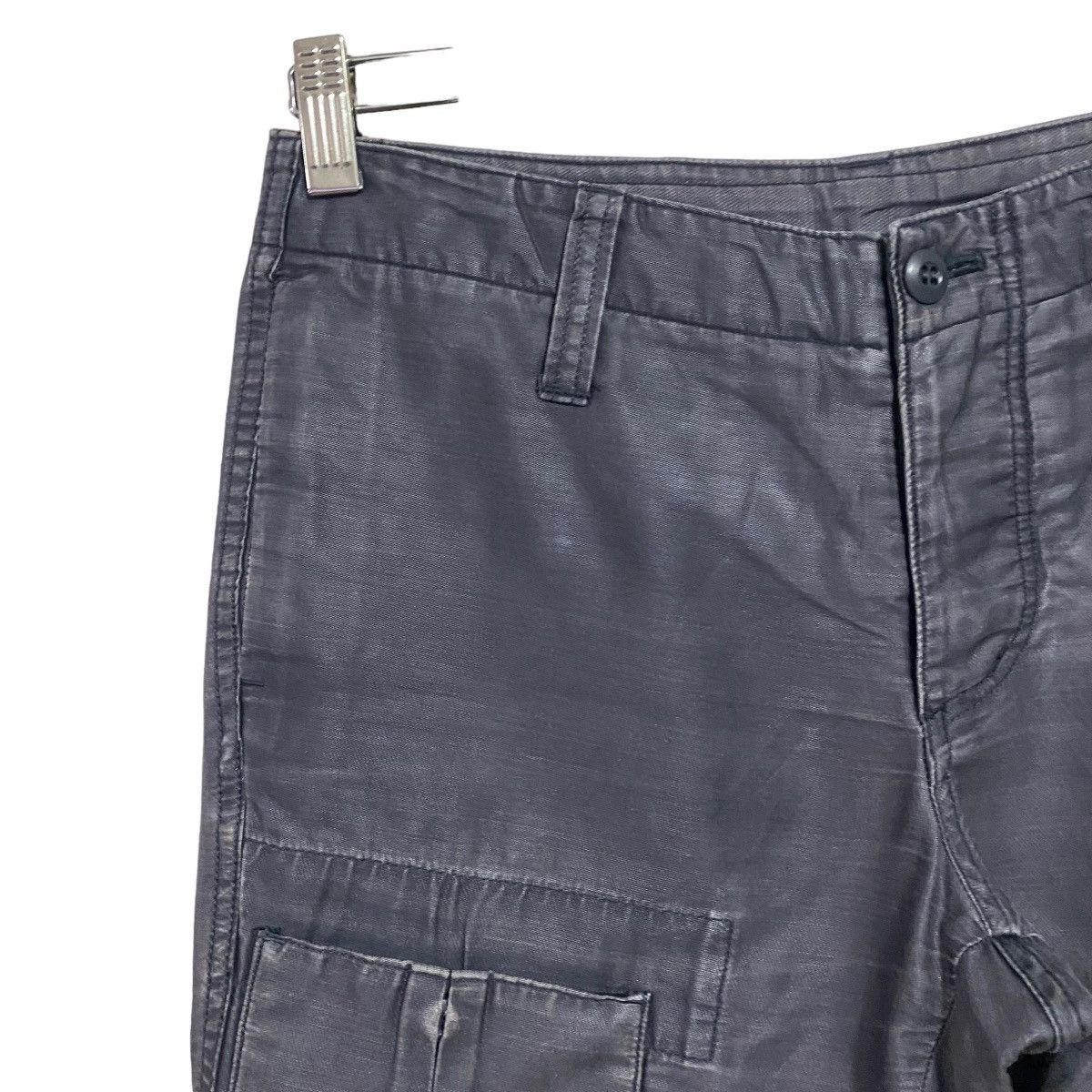 Helmut Lang Helmut Lang Body Narrow Moleskin Cargo Pants Size US 28 / EU 44 - 5 Thumbnail