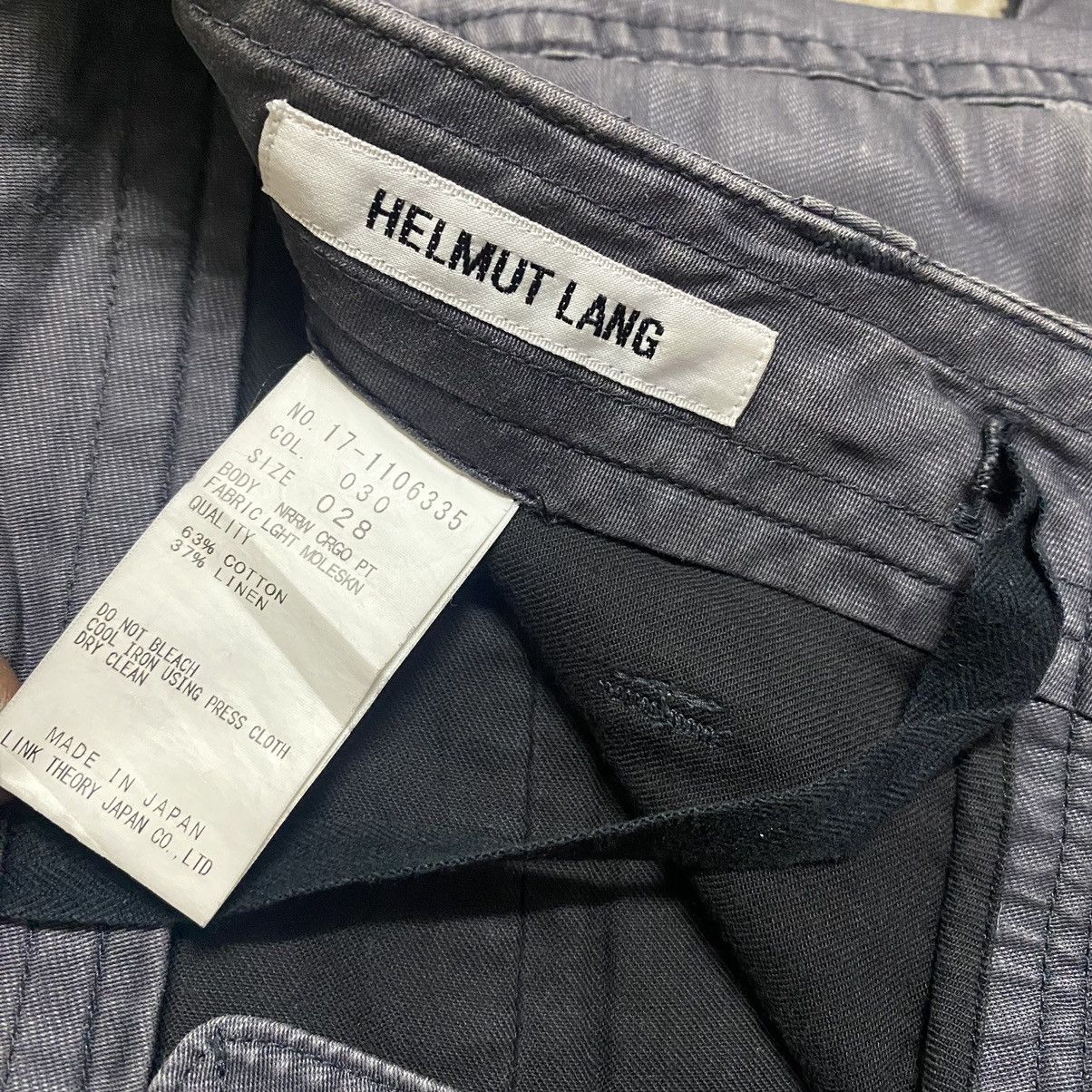 Helmut Lang Helmut Lang Body Narrow Moleskin Cargo Pants Size US 28 / EU 44 - 18 Thumbnail