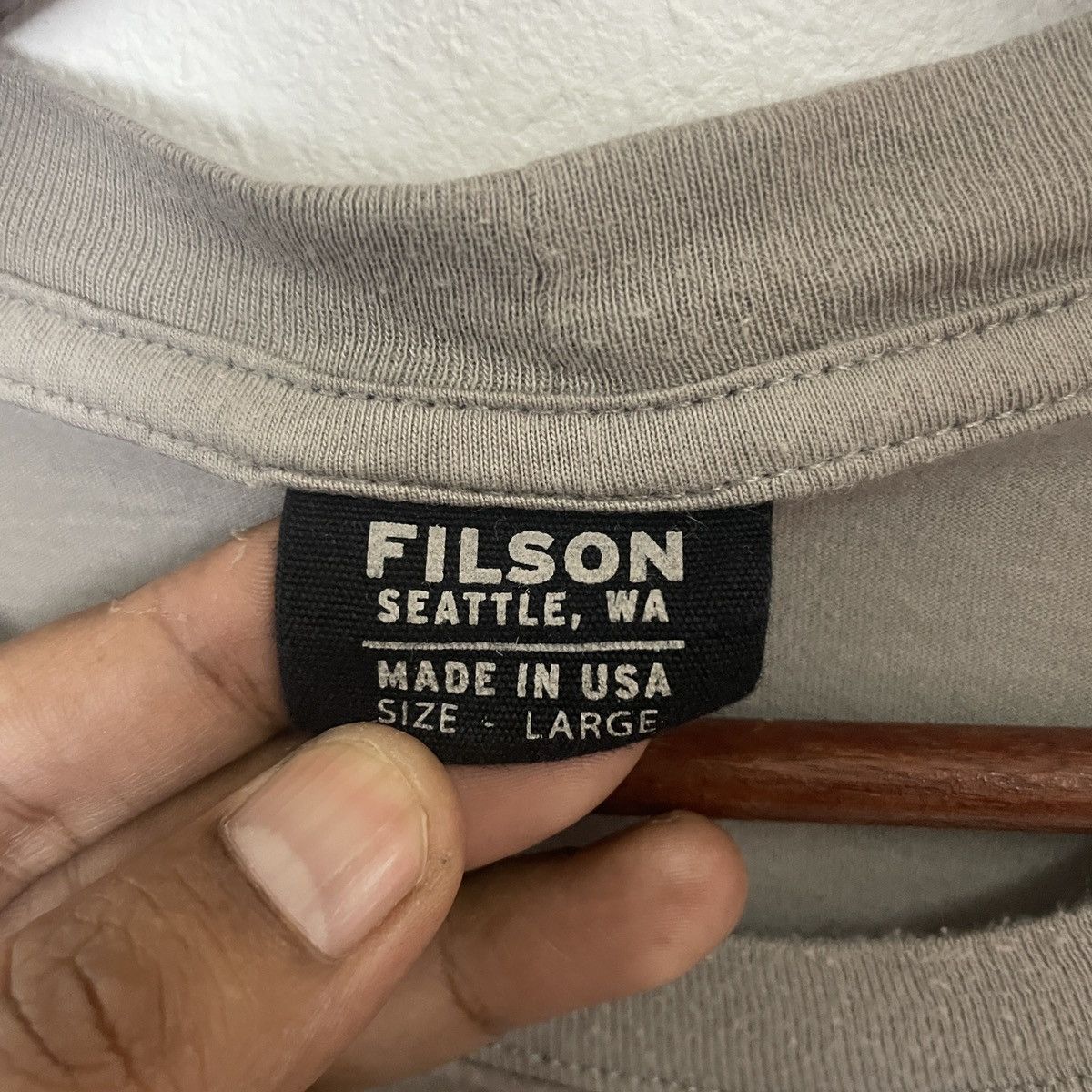 Filson Vintage 90s Filson Habitat Logo Tee Size US M / EU 48-50 / 2 - 5 Thumbnail
