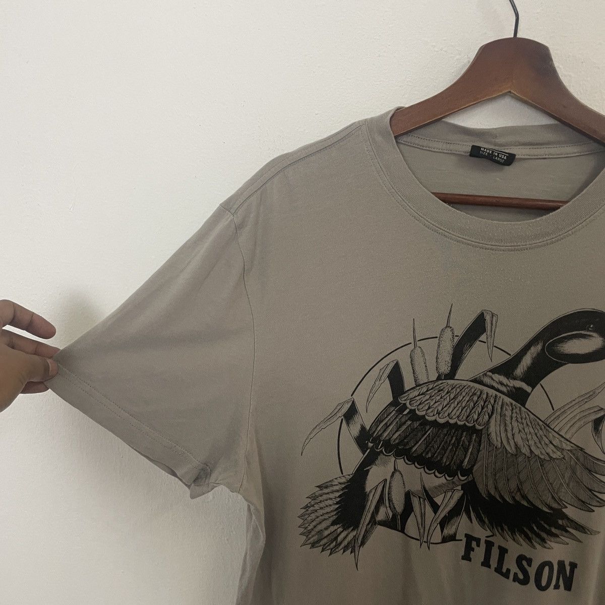 Filson Vintage 90s Filson Habitat Logo Tee Size US M / EU 48-50 / 2 - 2 Thumbnail