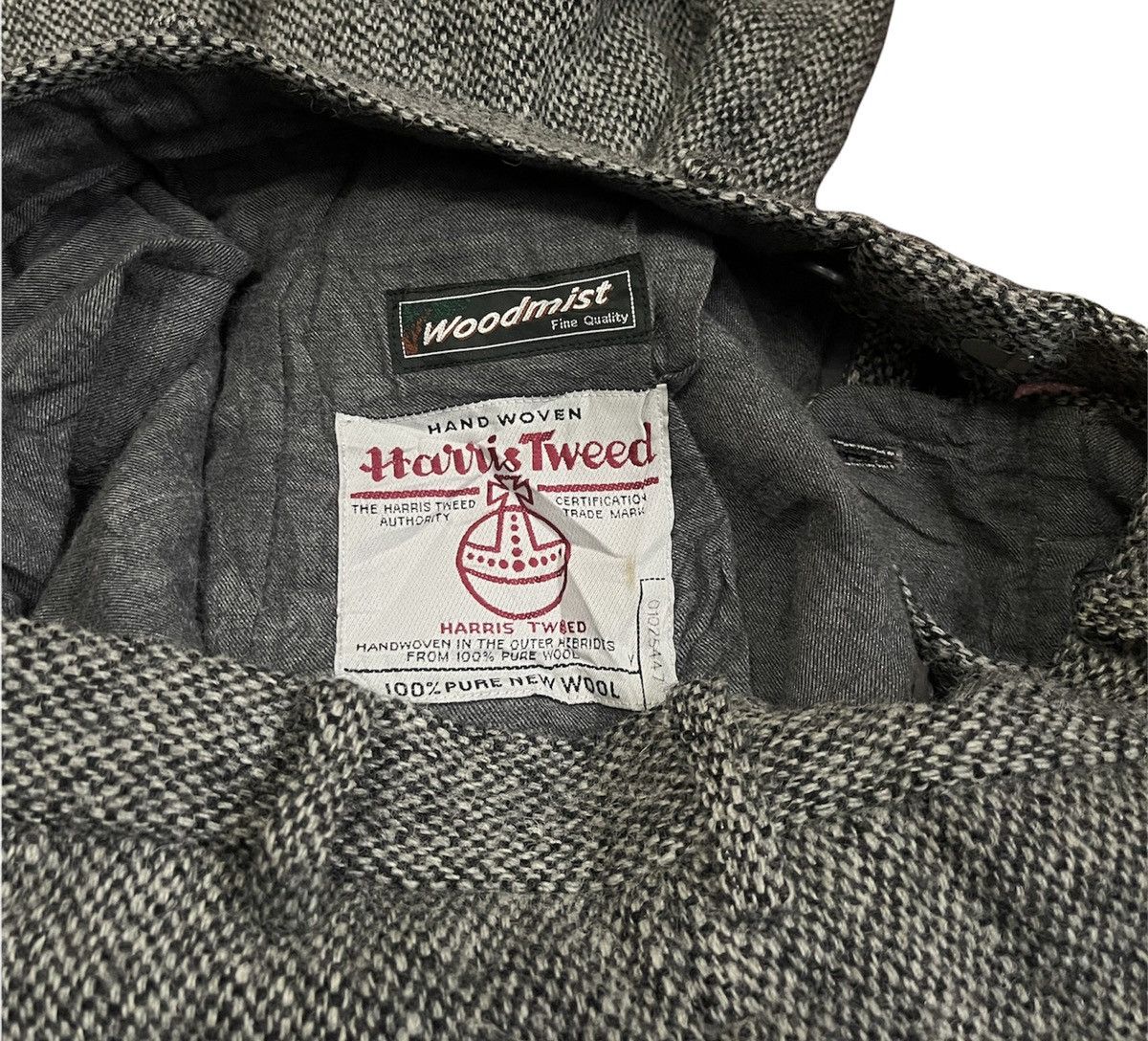 Harris Tweed HARRIS TWEED X WOODMIST PANTS WOOL JAPAN Size US 32 / EU 48 - 3 Thumbnail