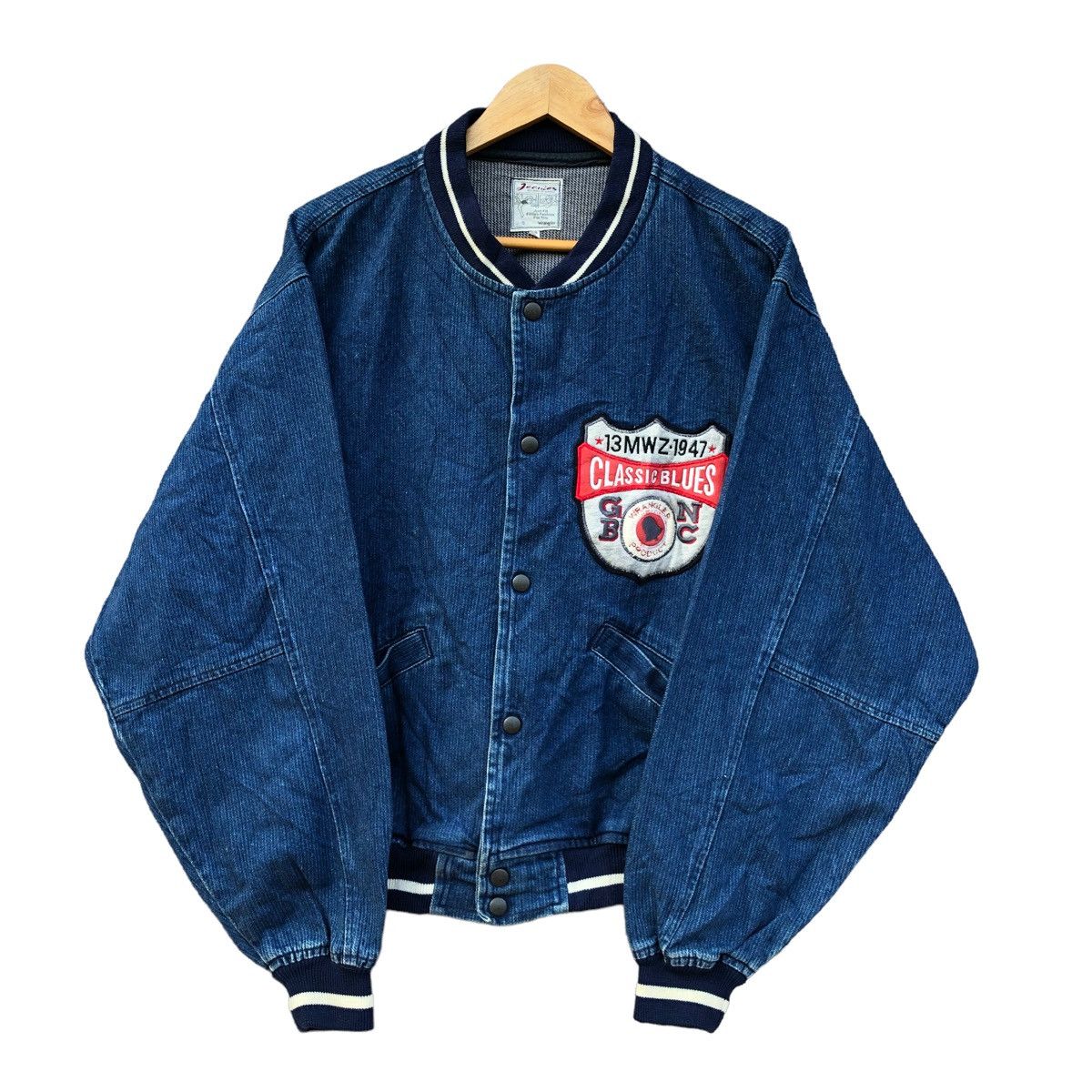 Wrangler Vintage Wrangler Blue Bell Classic Denim Jacket Size US L / EU 52-54 / 3 - 2 Thumbnail