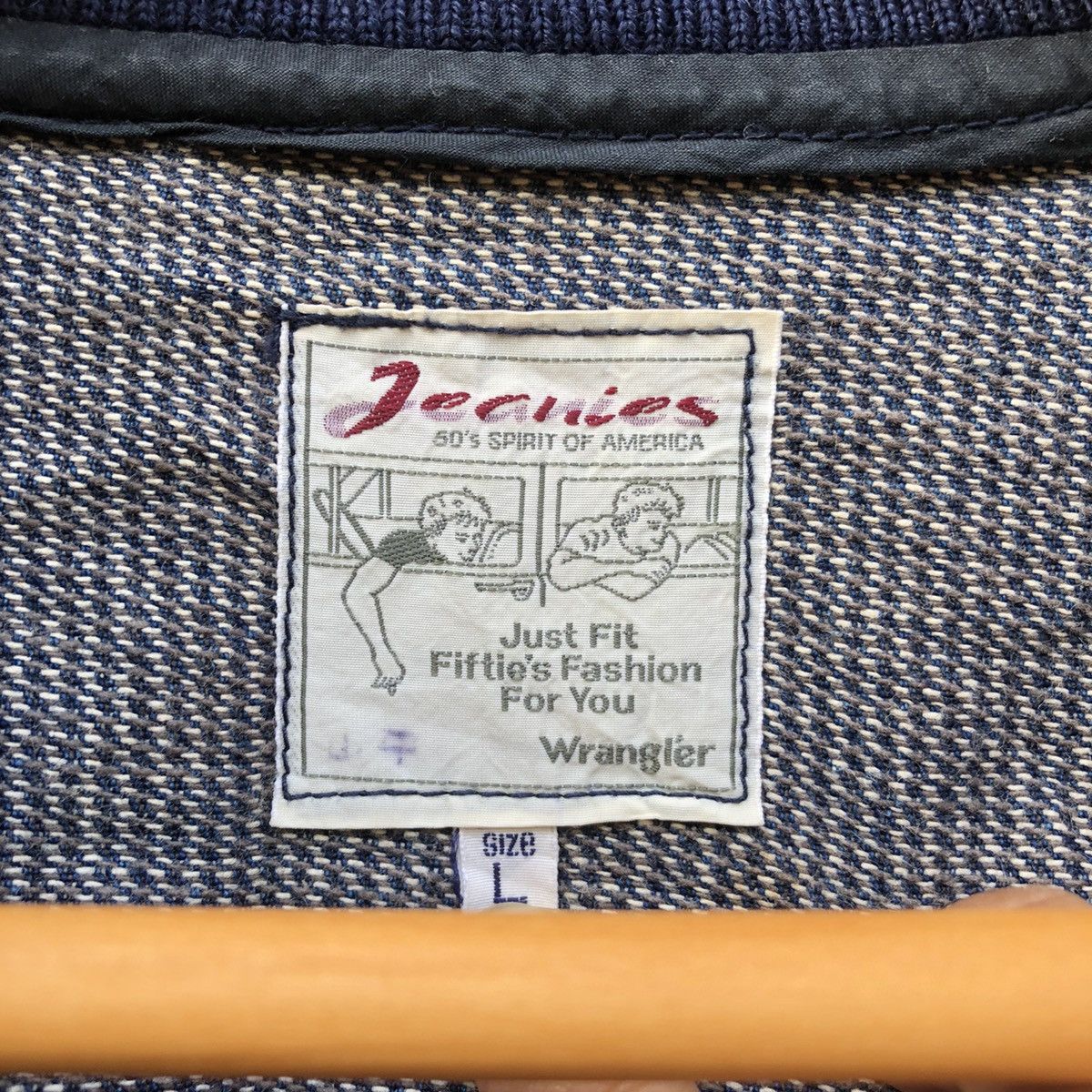 Wrangler Vintage Wrangler Blue Bell Classic Denim Jacket Size US L / EU 52-54 / 3 - 9 Thumbnail