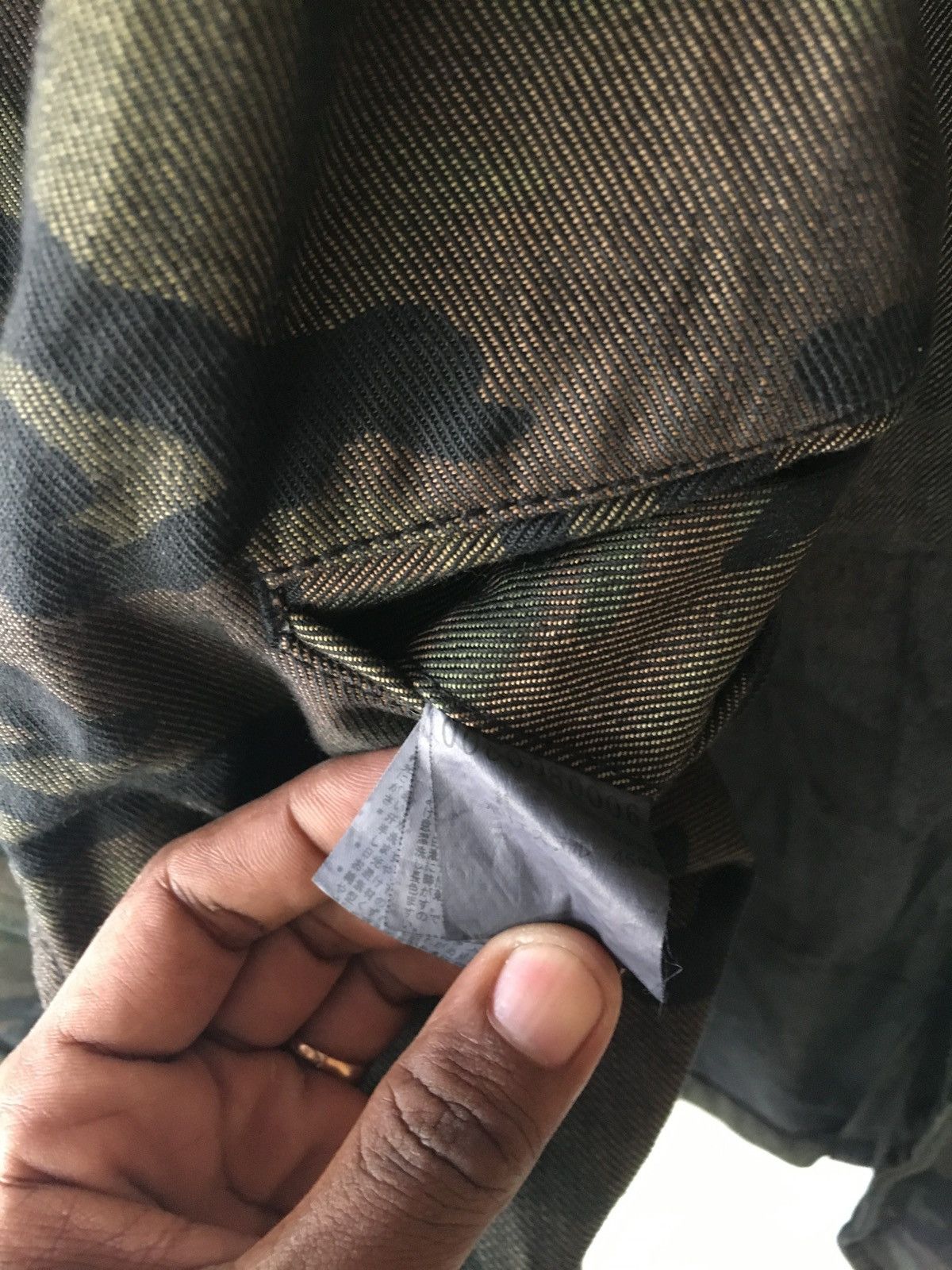 Japanese Brand ABAHOUSE CAMO GREEN SIZE S BLEZER JAPAN Size 38S - 9 Thumbnail