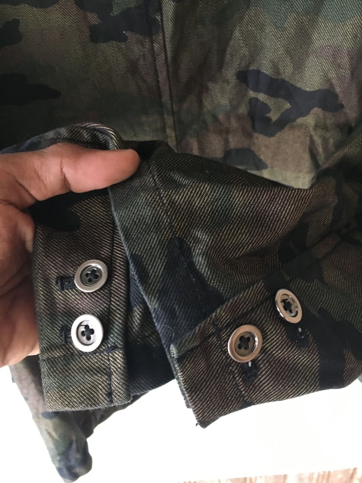 Japanese Brand ABAHOUSE CAMO GREEN SIZE S BLEZER JAPAN Size 38S - 6 Thumbnail
