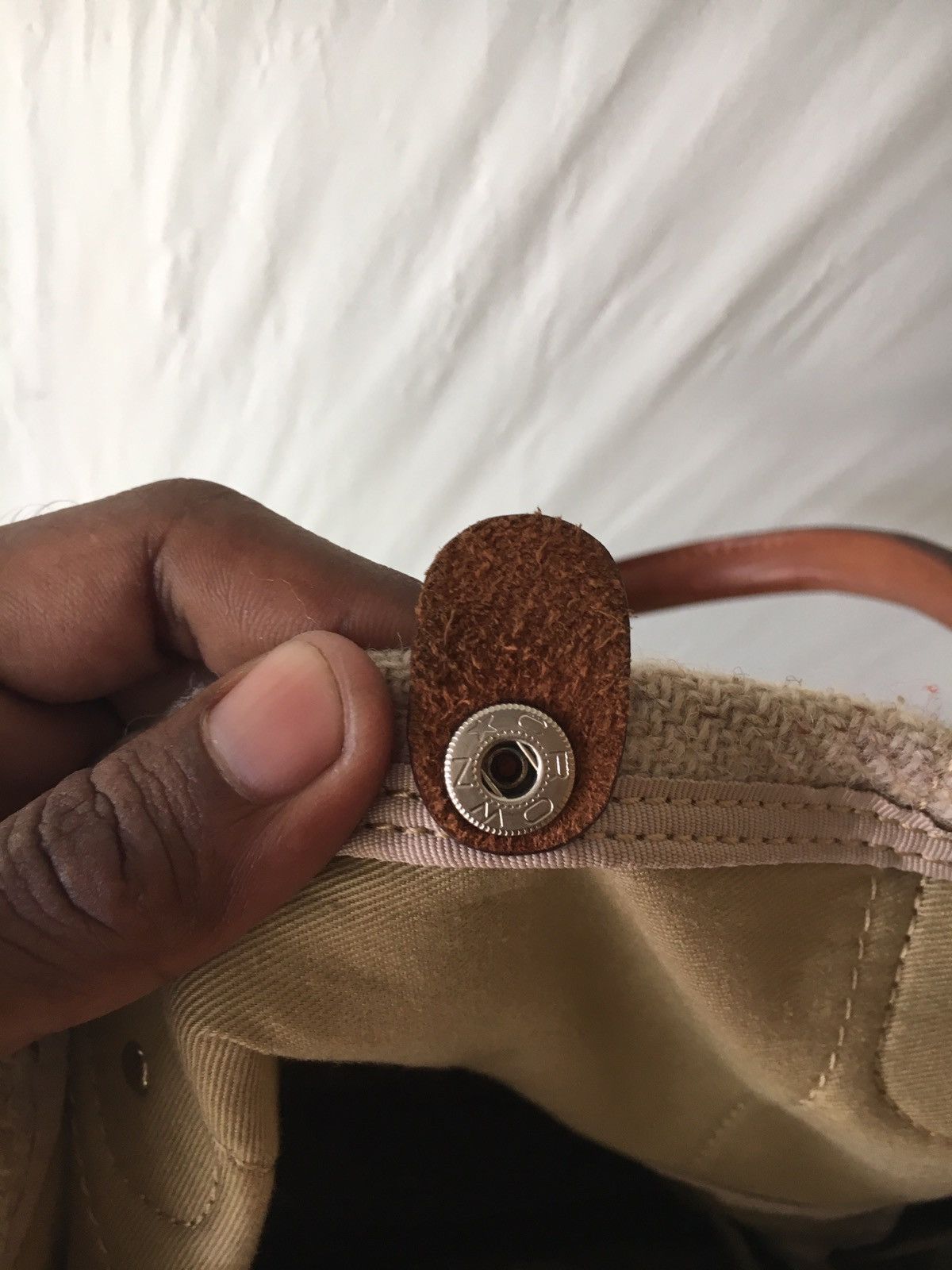 Harris Tweed HARRIS TWEED CREAM TOTE BAG MADE IN JAPAN Size ONE SIZE - 6 Thumbnail