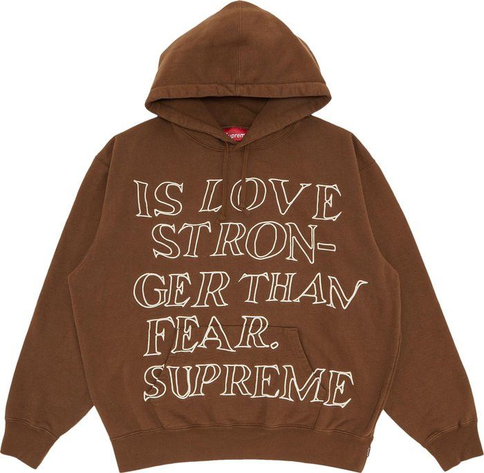 Cactus Plant Flea Market × Supreme Supreme x CPFM Stronger Than Fear Hoodie Sweatshirt Size US XL / EU 56 / 4 - 1 Thumbnail