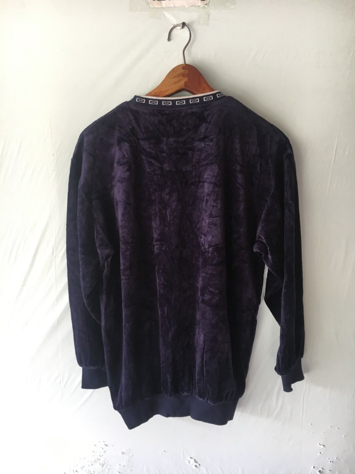 Lancel LANCEL BLUE BLACK SIZE M SWEATSHIRT JAPAN Size US M / EU 48-50 / 2 - 3 Thumbnail