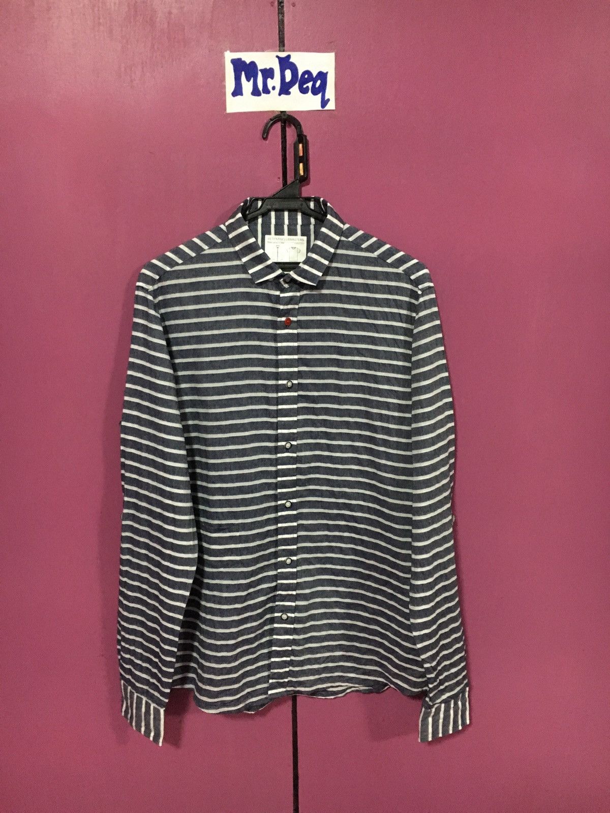 Japanese Brand ATTACK THE MIND TWO TUNE SHIRT BUTTON UP Size US M / EU 48-50 / 2 - 1 Thumbnail