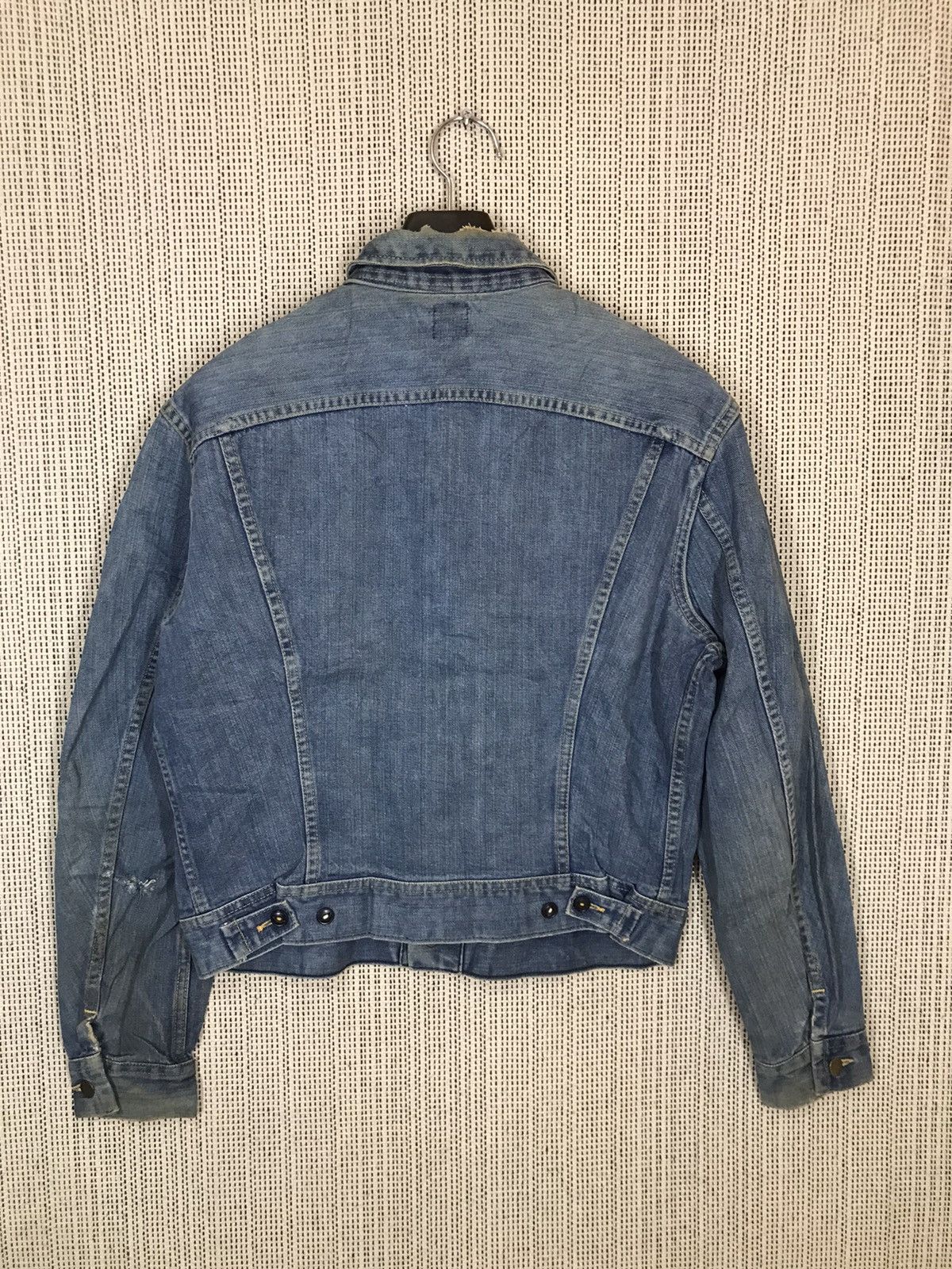 Lee ‼️VTG 80s MADE IN USA LEE JACKET DISTRESSED‼️ Size US M / EU 48-50 / 2 - 7 Thumbnail
