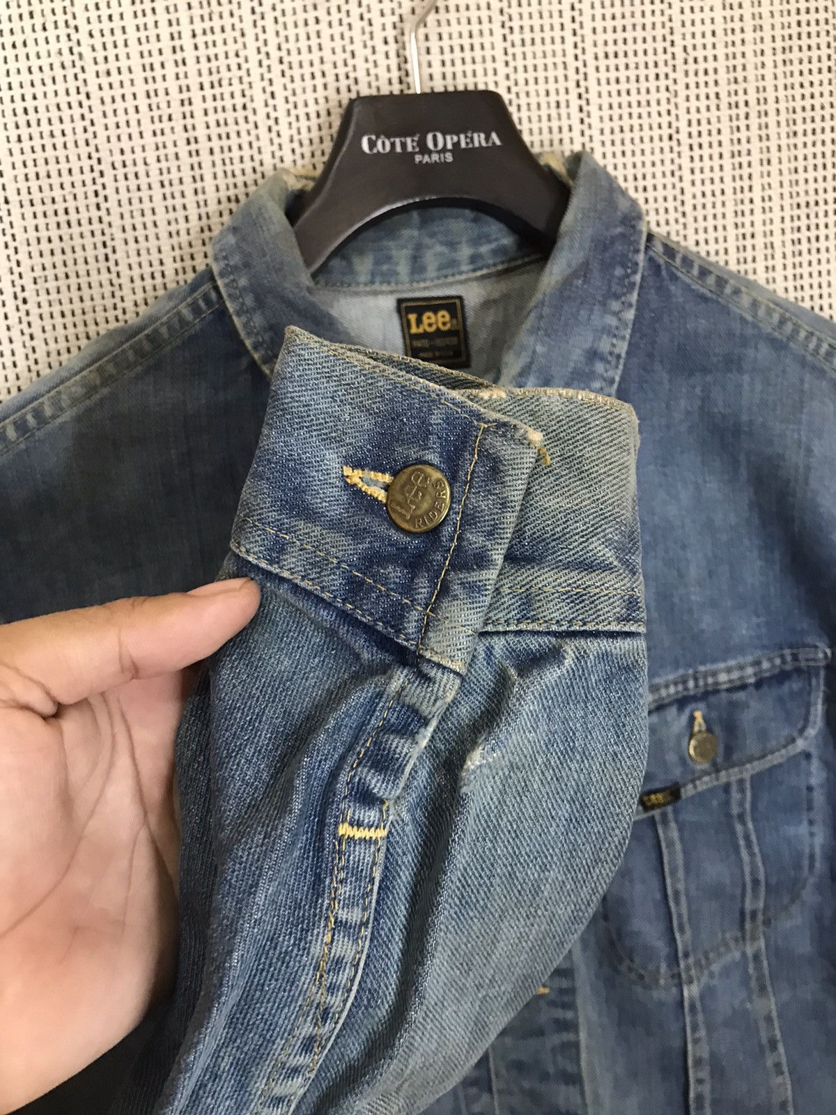 Lee ‼️VTG 80s MADE IN USA LEE JACKET DISTRESSED‼️ Size US M / EU 48-50 / 2 - 5 Thumbnail