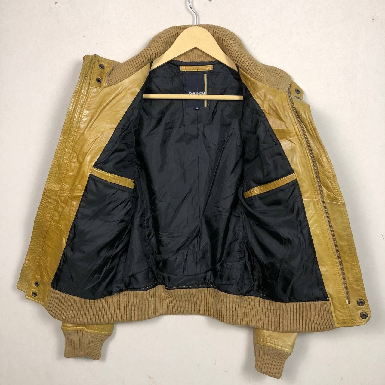 Avirex Vintage Avirex Varsity Leather Bikers Jacket Size US S / EU 44-46 / 1 - 3 Thumbnail