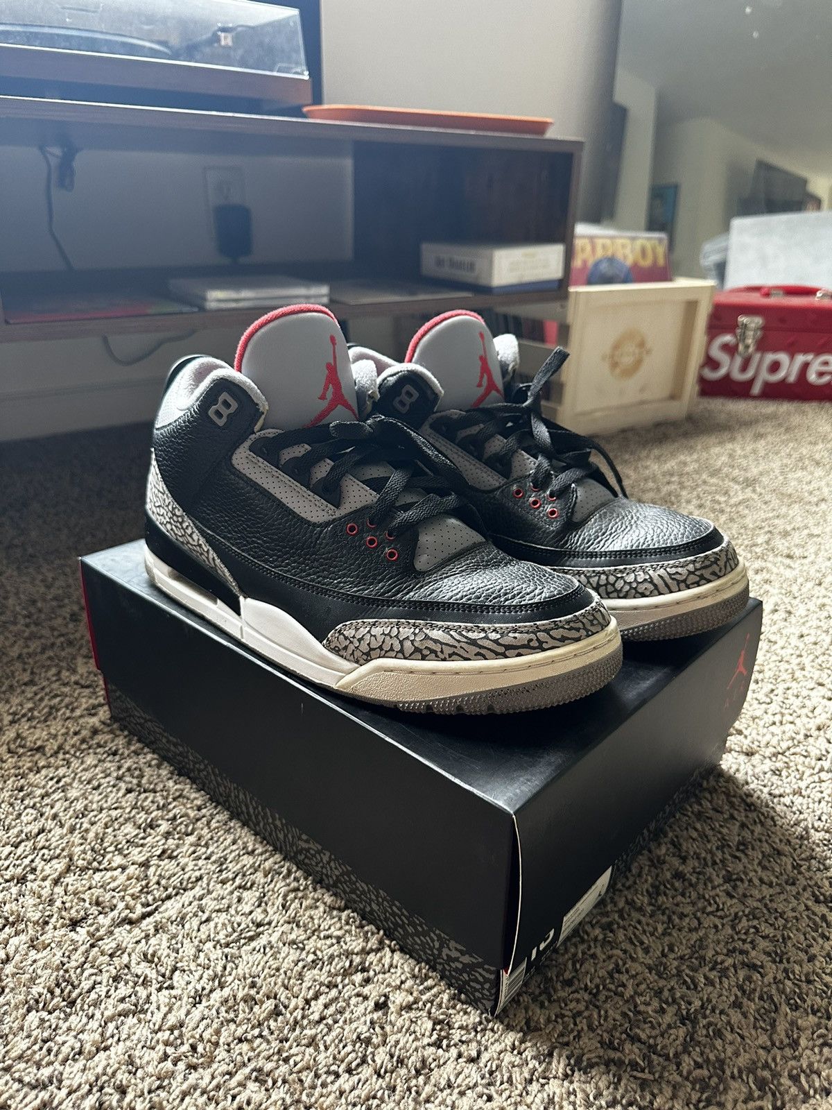 Jordan Brand 2018 Air Jordan 3 Retro OG Size US 13 / EU 46 - 1 Thumbnail