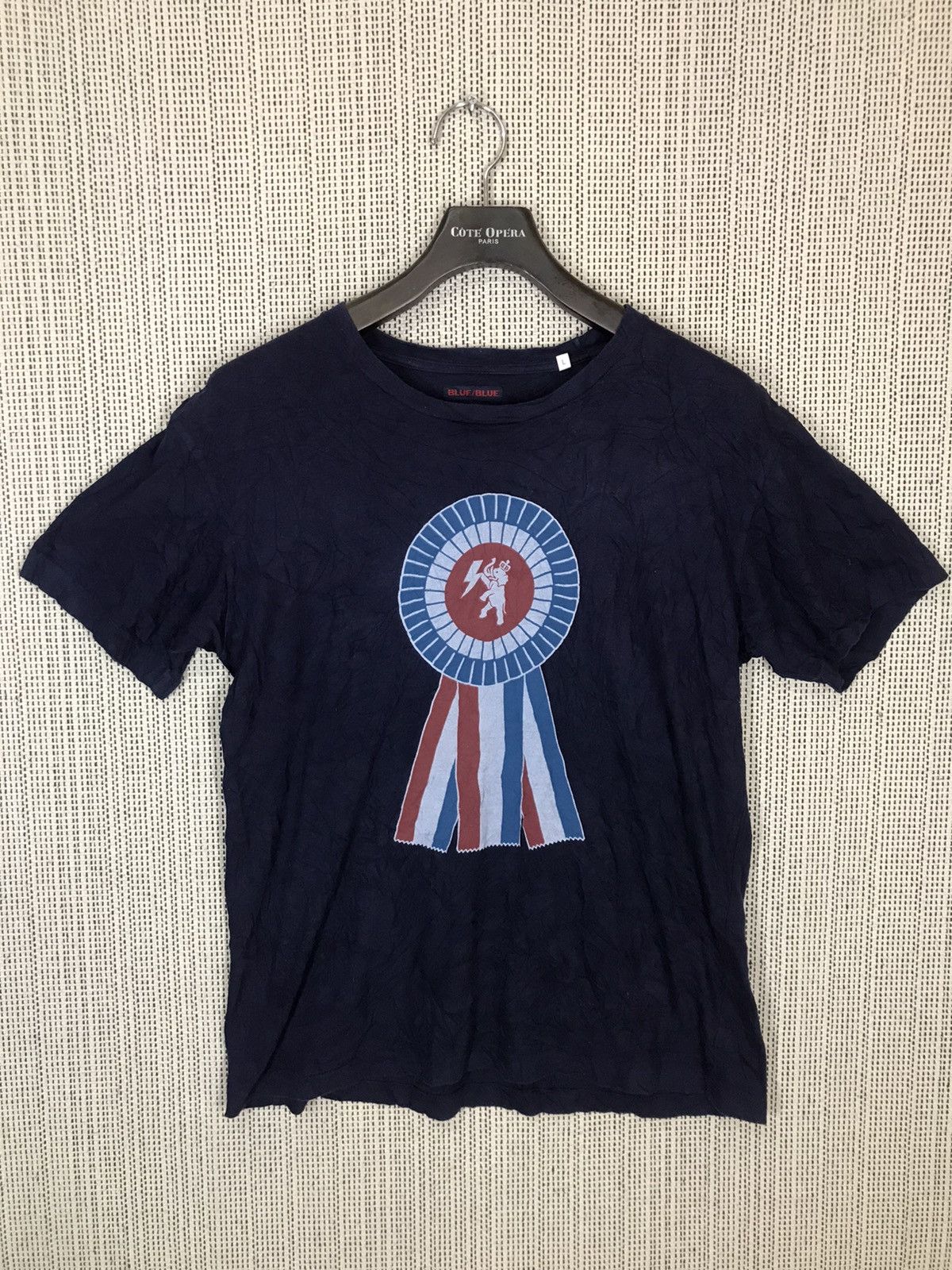 Blue Blue Japan × Indigo × Japanese Brand ‼️BLUE BLUE JAPAN INDIGO TSHIRT INAZUMA ROCK‼️ Size US M / EU 48-50 / 2 - 1 Thumbnail
