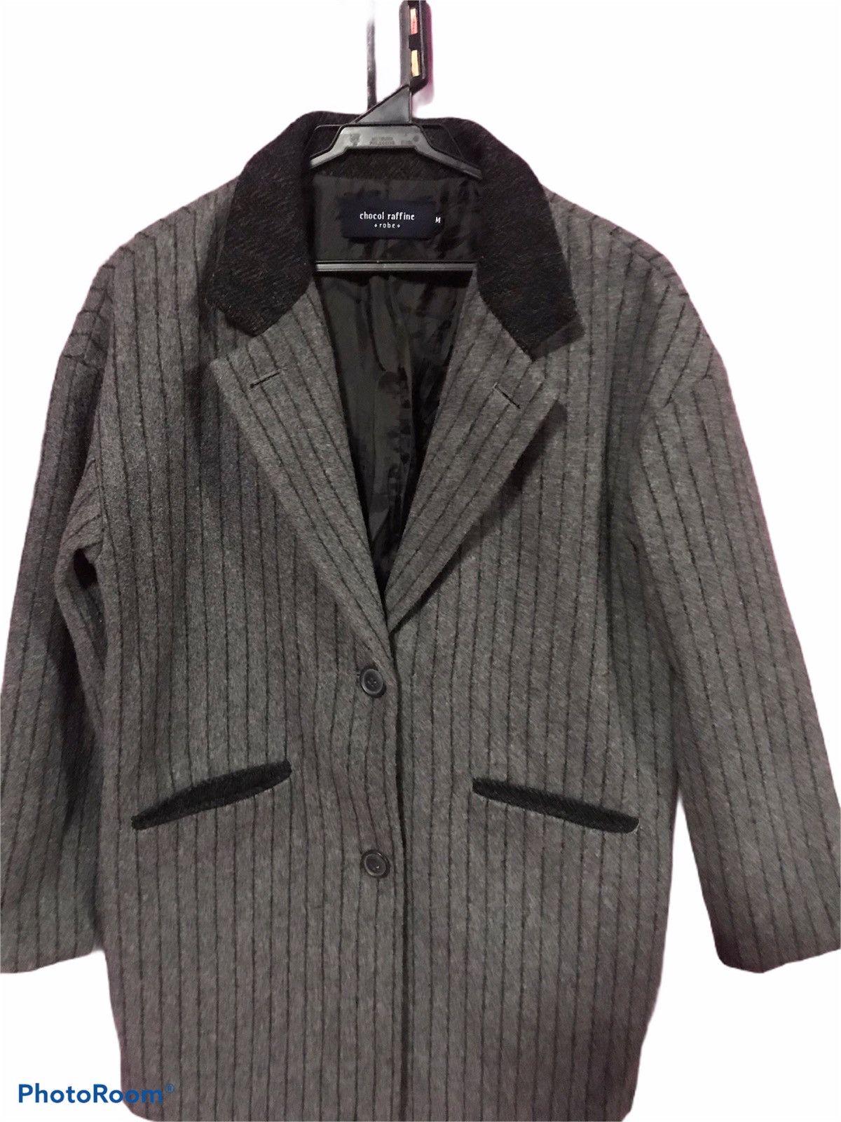 image of Harris Tweed X Chocol Raffine Grey Size S Jacket Japan, Men's