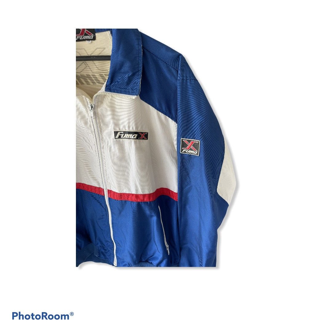 Japanese Brand VINTAGE FUMA X JACKET RACING JAPAN Size US L / EU 52-54 / 3 - 3 Thumbnail