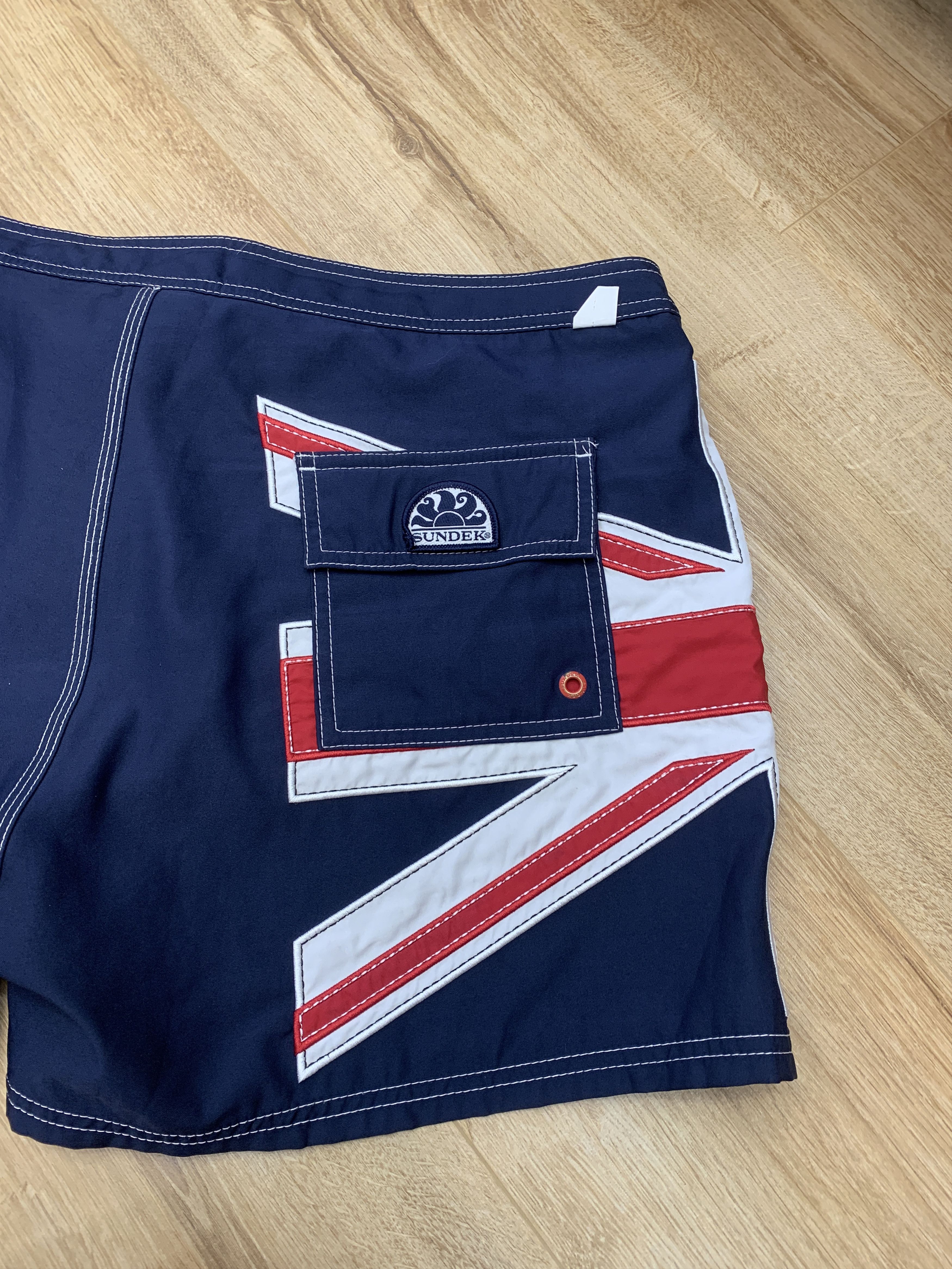 Sundek Limited Rare Sundek 38 UK Flag Shorts Trunks Bath Size 38 Size US 38 / EU 54 - 7 Thumbnail