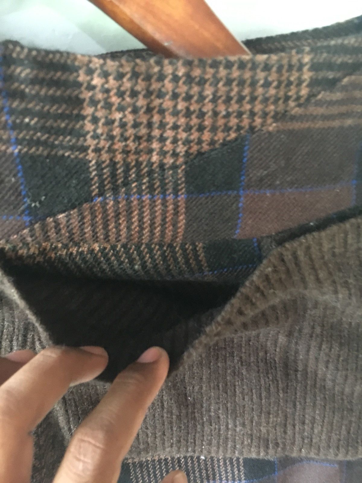 Japanese Brand WORK@HOME WOOL BROWN SIZE 28 JAPAN Size US 28 / EU 44 - 6 Thumbnail