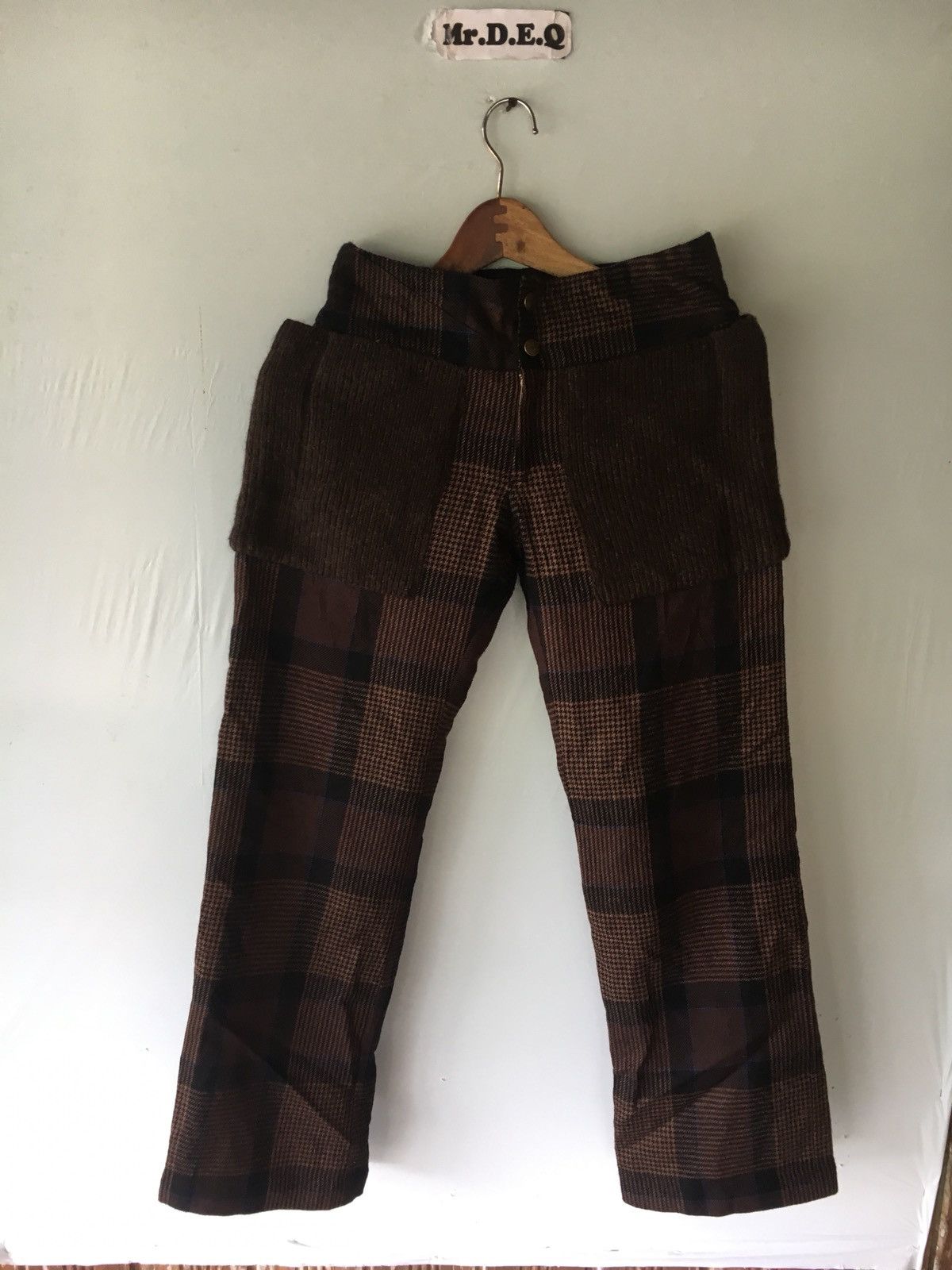 Japanese Brand WORK@HOME WOOL BROWN SIZE 28 JAPAN Size US 28 / EU 44 - 1 Thumbnail