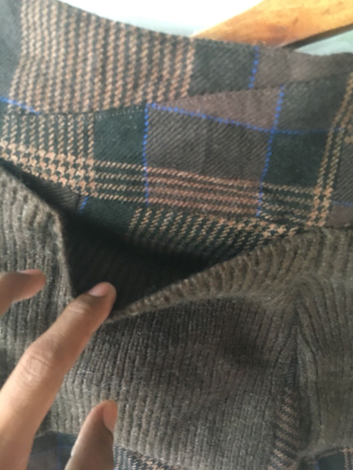 Japanese Brand WORK@HOME WOOL BROWN SIZE 28 JAPAN Size US 28 / EU 44 - 5 Thumbnail