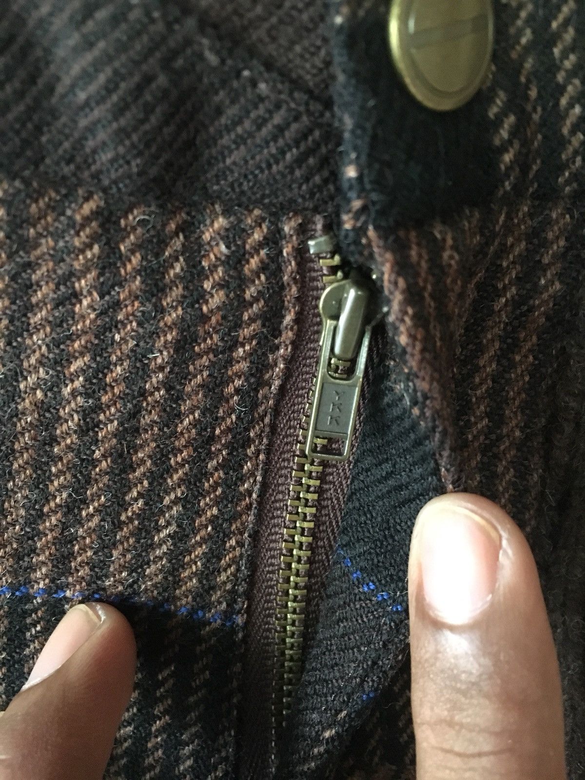 Japanese Brand WORK@HOME WOOL BROWN SIZE 28 JAPAN Size US 28 / EU 44 - 8 Thumbnail