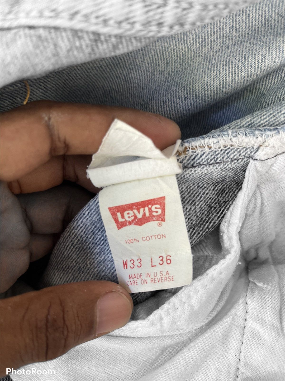 Levi's Vintage Clothing VINTAGE Levis 501 xx 90s JEANS USA Size US 33 - 8 Thumbnail