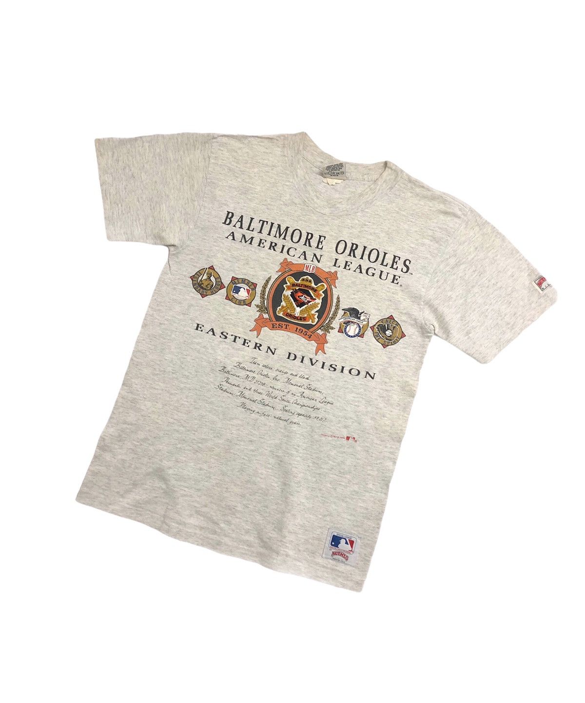 Vintage 1991 MLB Nutmeg Baltimore Orioles American League Size US M / EU 48-50 / 2 - 2 Thumbnail