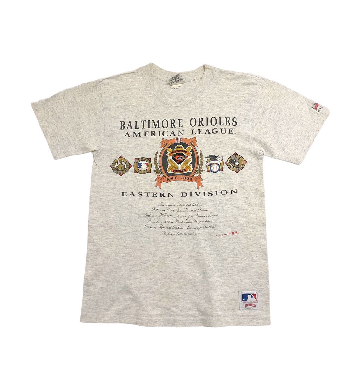 Vintage 1991 MLB Nutmeg Baltimore Orioles American League Size US M / EU 48-50 / 2 - 1 Thumbnail