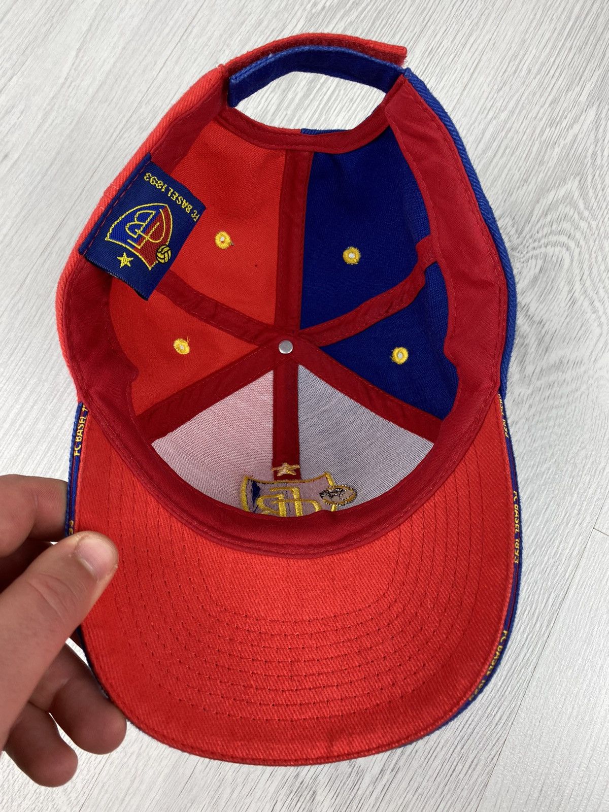 Vintage Vintage FC Basel 1893 Cap Hat PSG Newcastle Milan Borussia Size ONE SIZE - 6 Thumbnail