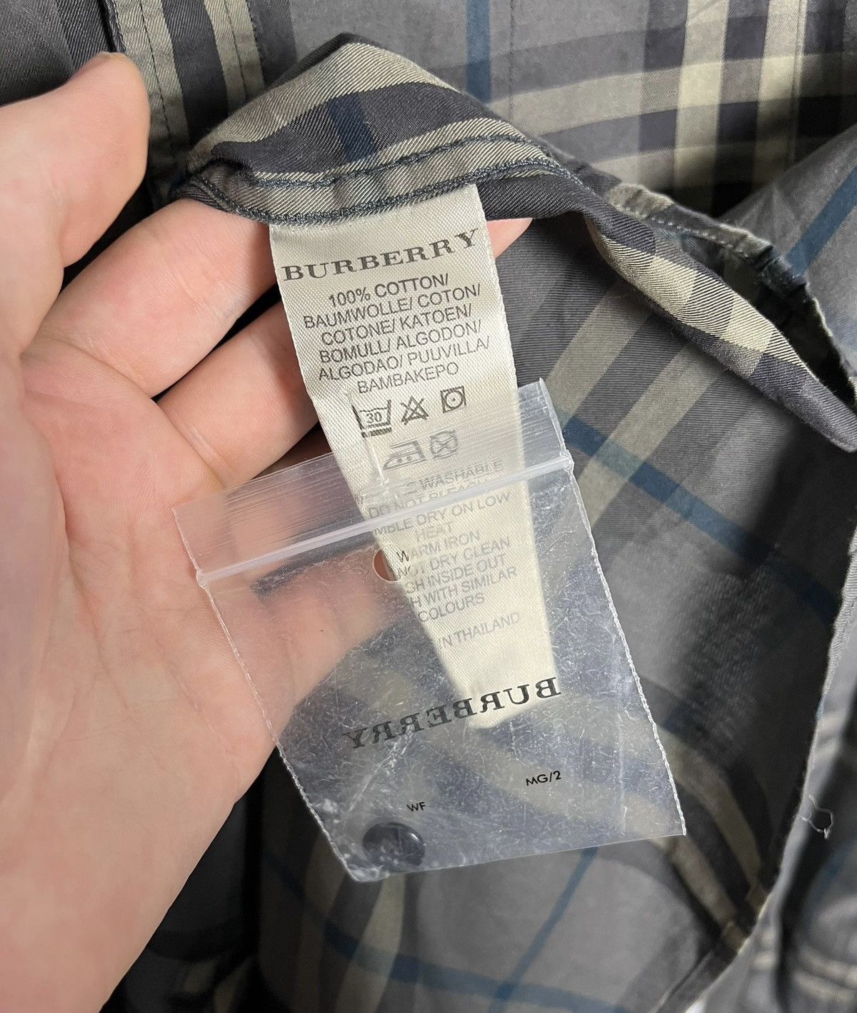 Burberry Burberry shirt pattern Size US M / EU 48-50 / 2 - 4 Thumbnail