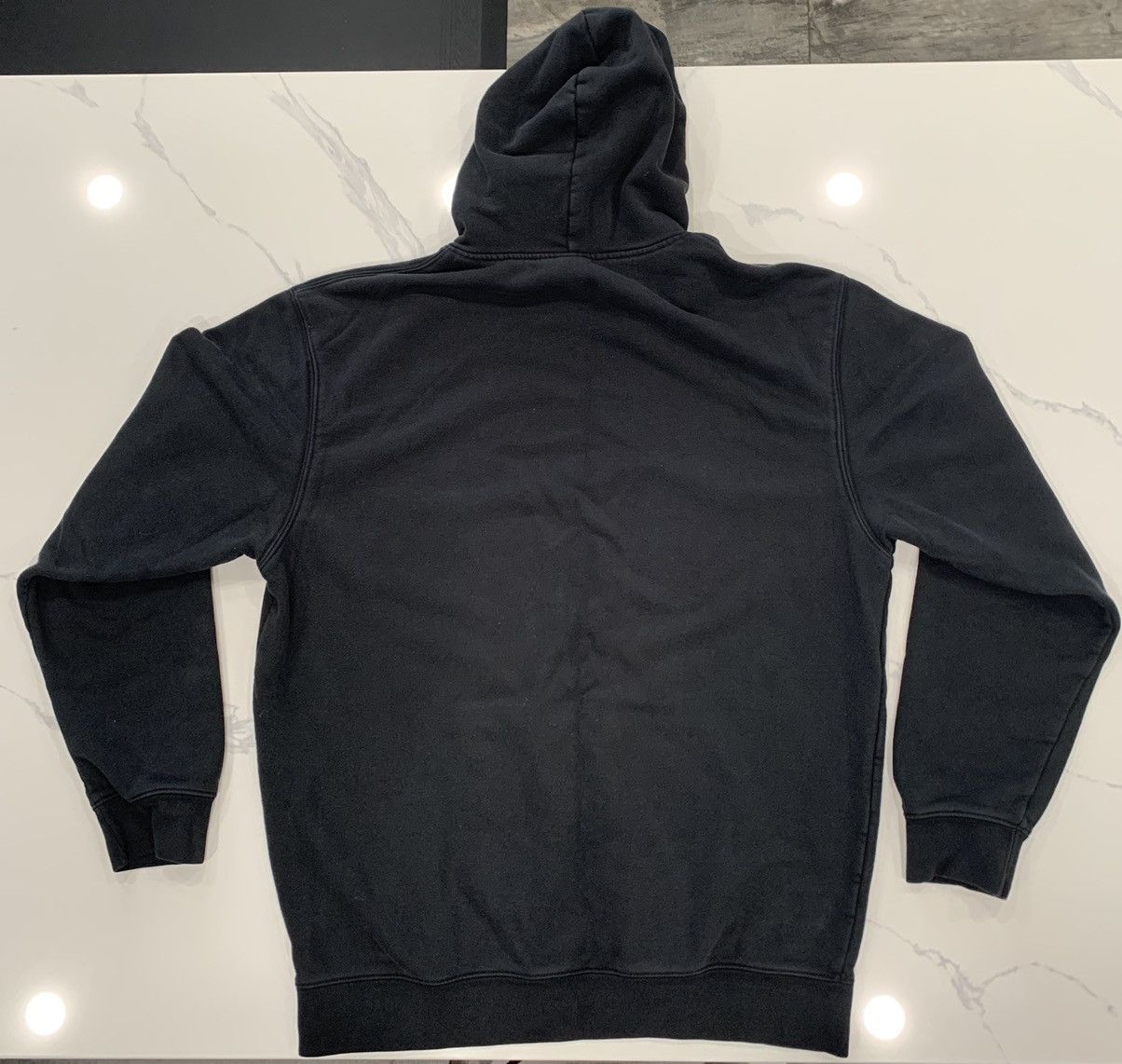 Adidas Adidas Vintage Wash Centre Logo Yeezy Travis Style Hoodie Size US L / EU 52-54 / 3 - 2 Thumbnail