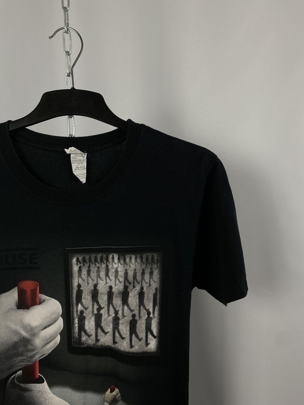 Band Tees Muse drone band big logo T-shirts streetwear T-shirts size L Size US L / EU 52-54 / 3 - 2 Thumbnail