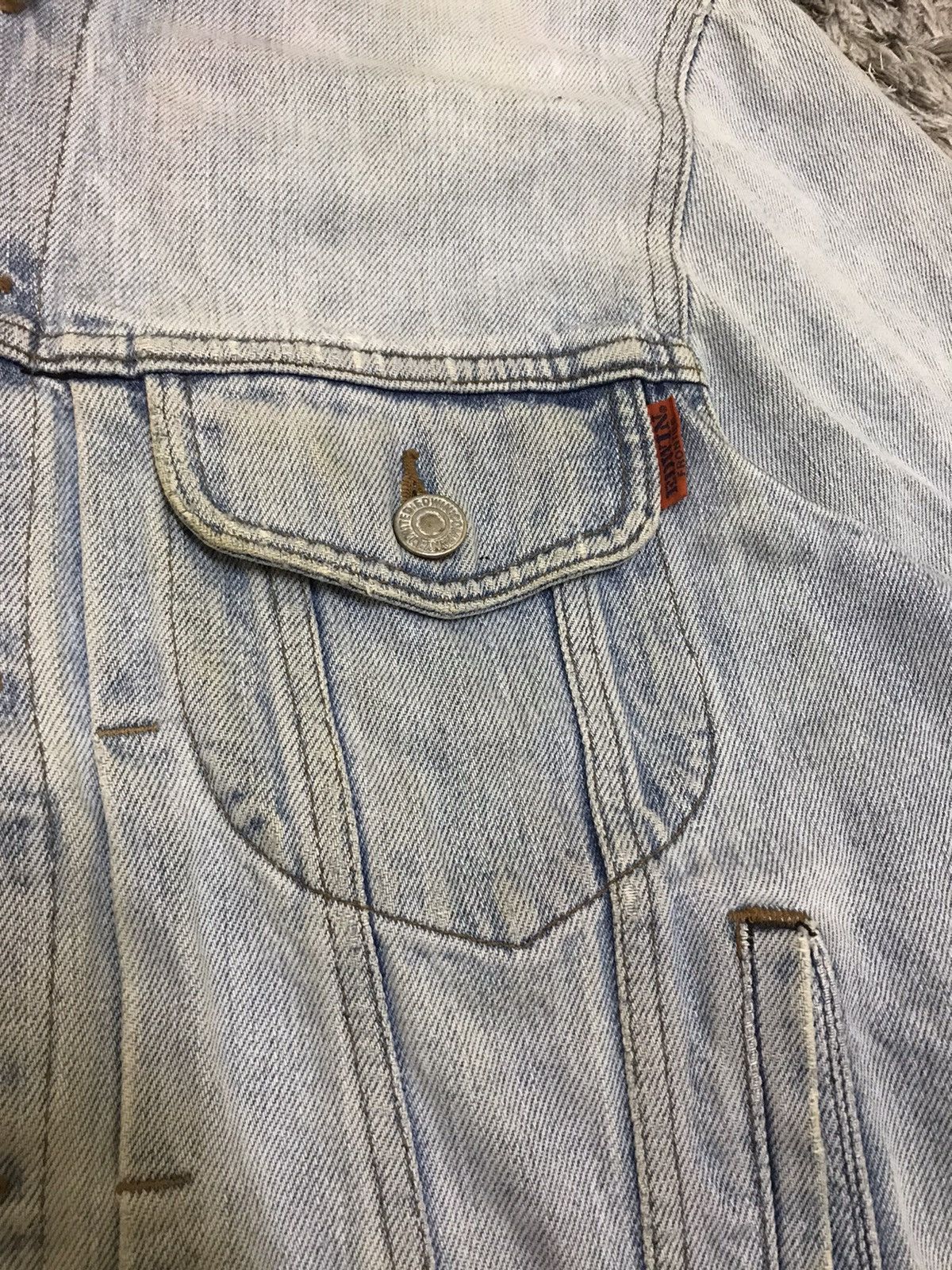 Edwin × Vintage Vintage Edwin Trucker Jacket Denim Size US M / EU 48-50 / 2 - 4 Thumbnail
