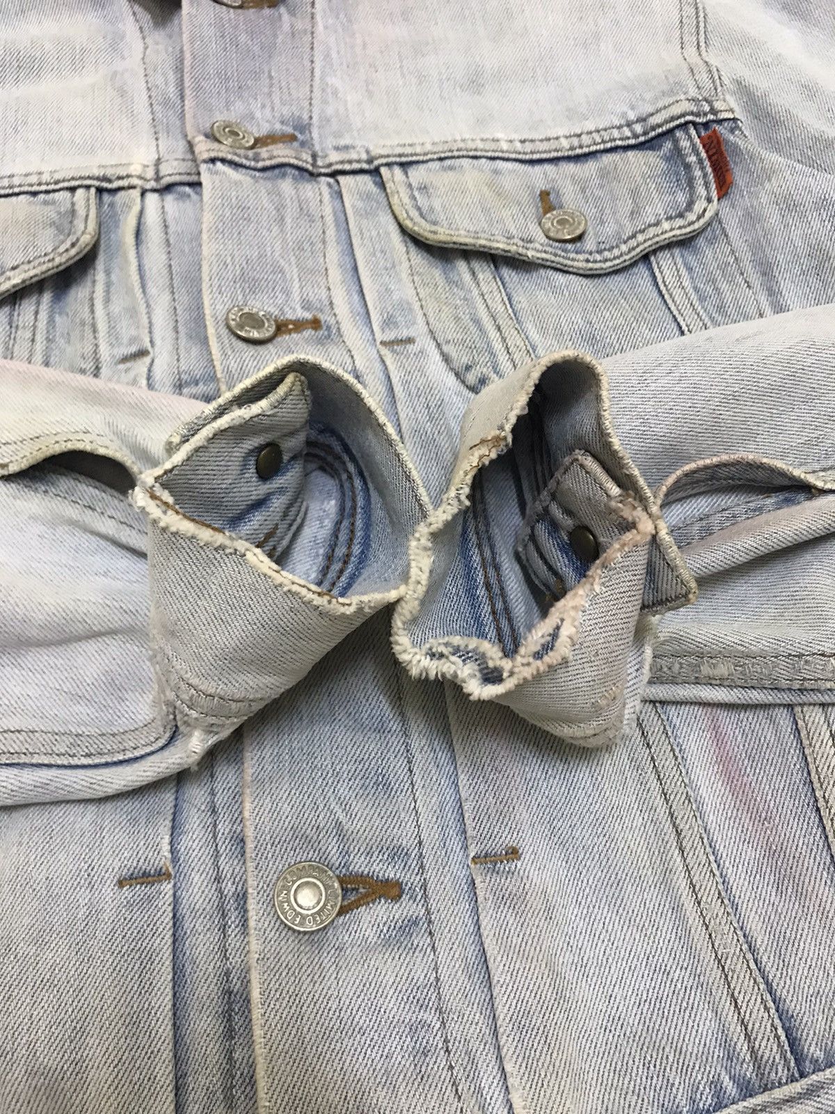 Edwin × Vintage Vintage Edwin Trucker Jacket Denim Size US M / EU 48-50 / 2 - 3 Thumbnail